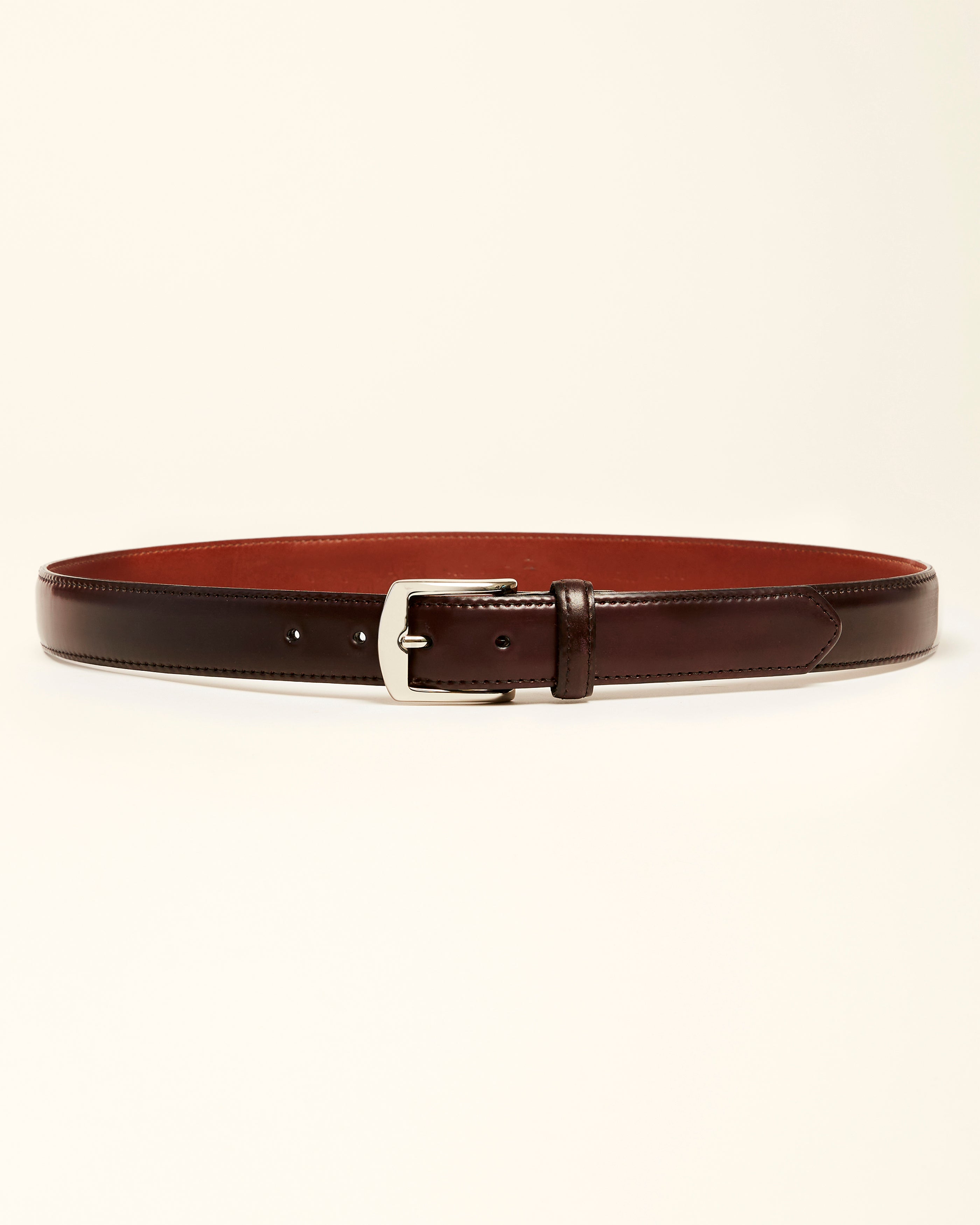 MB 0918 Color 8 Shell Cordovan Dress Belt 30mm
