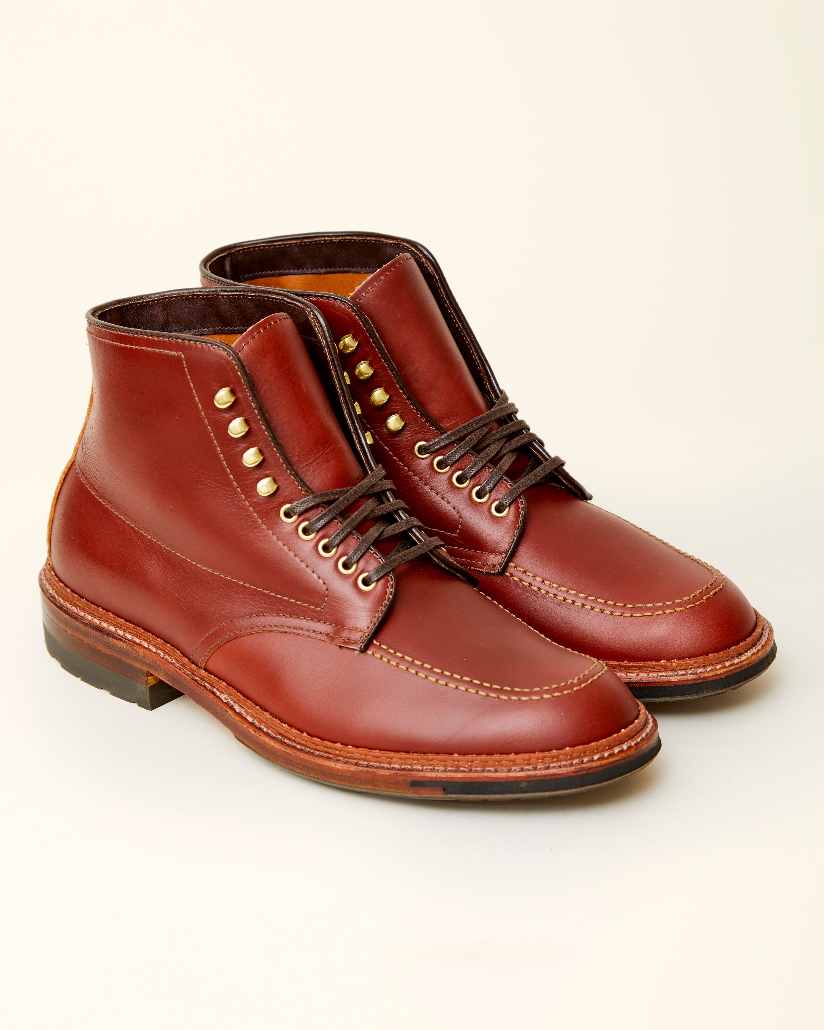 405C Indy Boot in Mahogany Workboot Leather, Trubalance Last