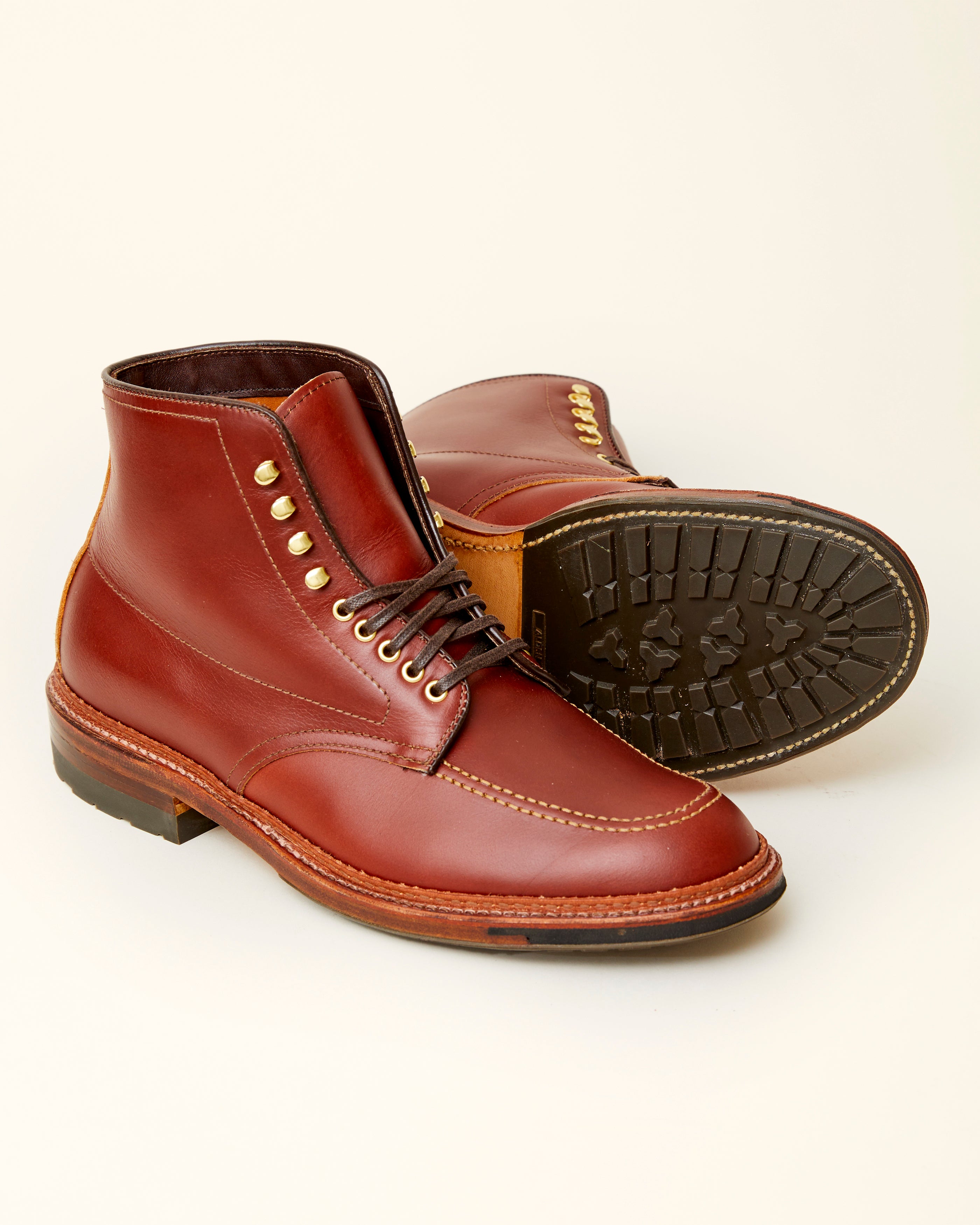 405C Indy Boot in Mahogany Workboot Leather, Trubalance Last