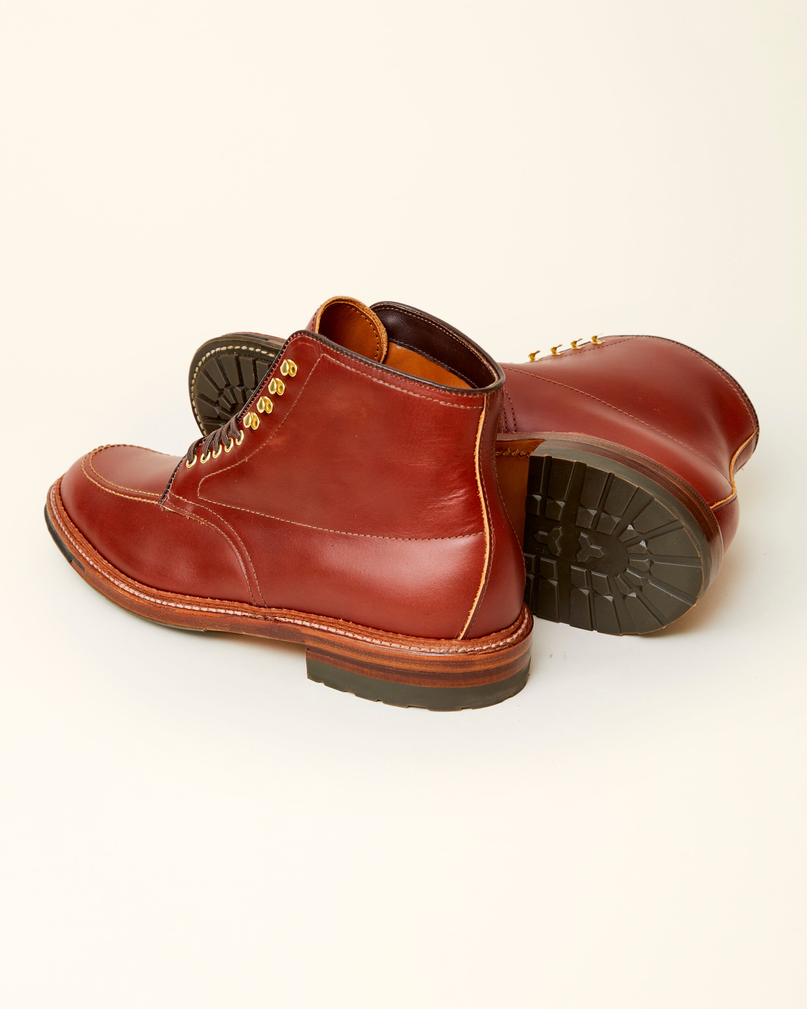 405C Indy Boot in Mahogany Workboot Leather, Trubalance Last
