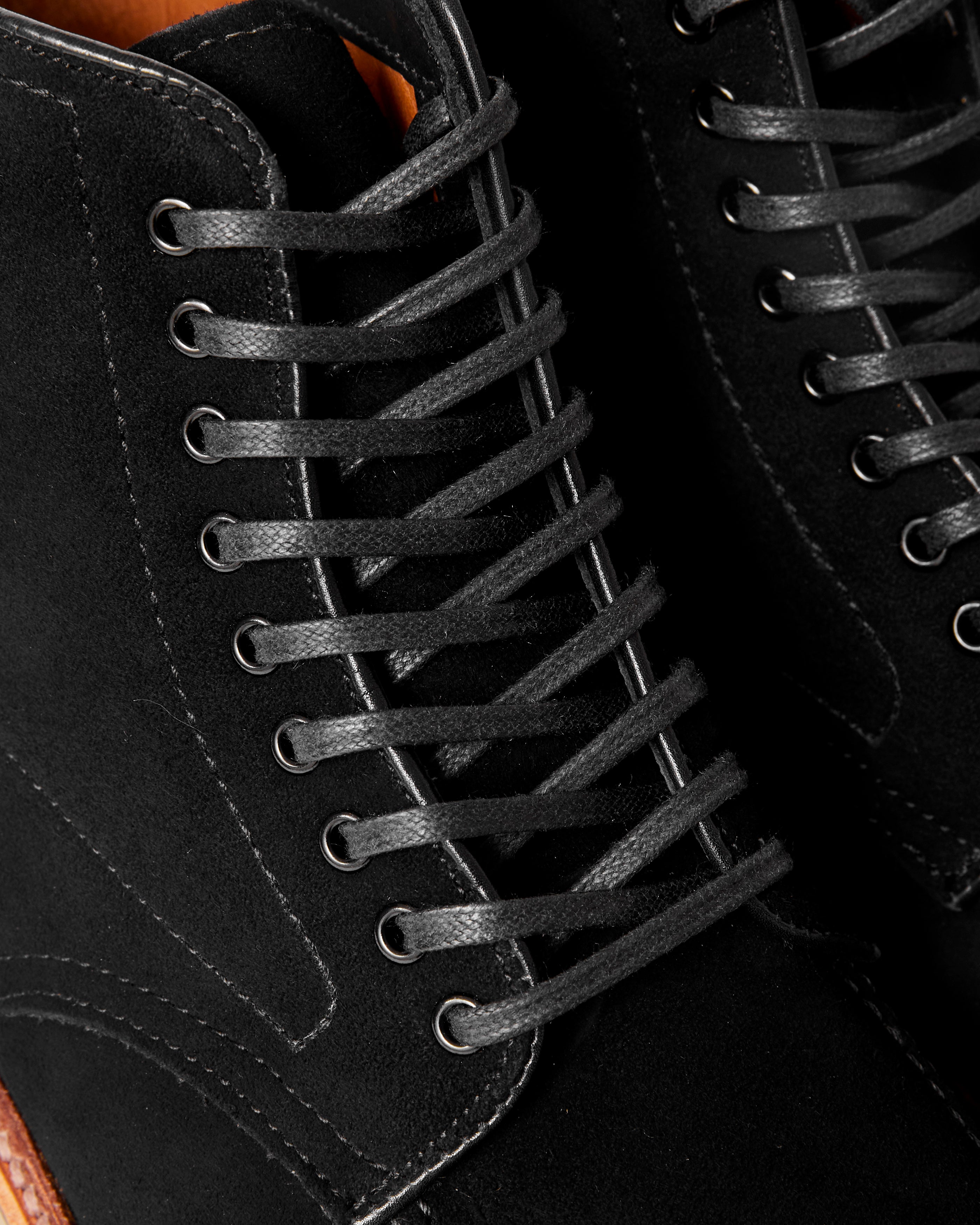 "Maples" Indy Boot in Black Suede, Trubalance Last