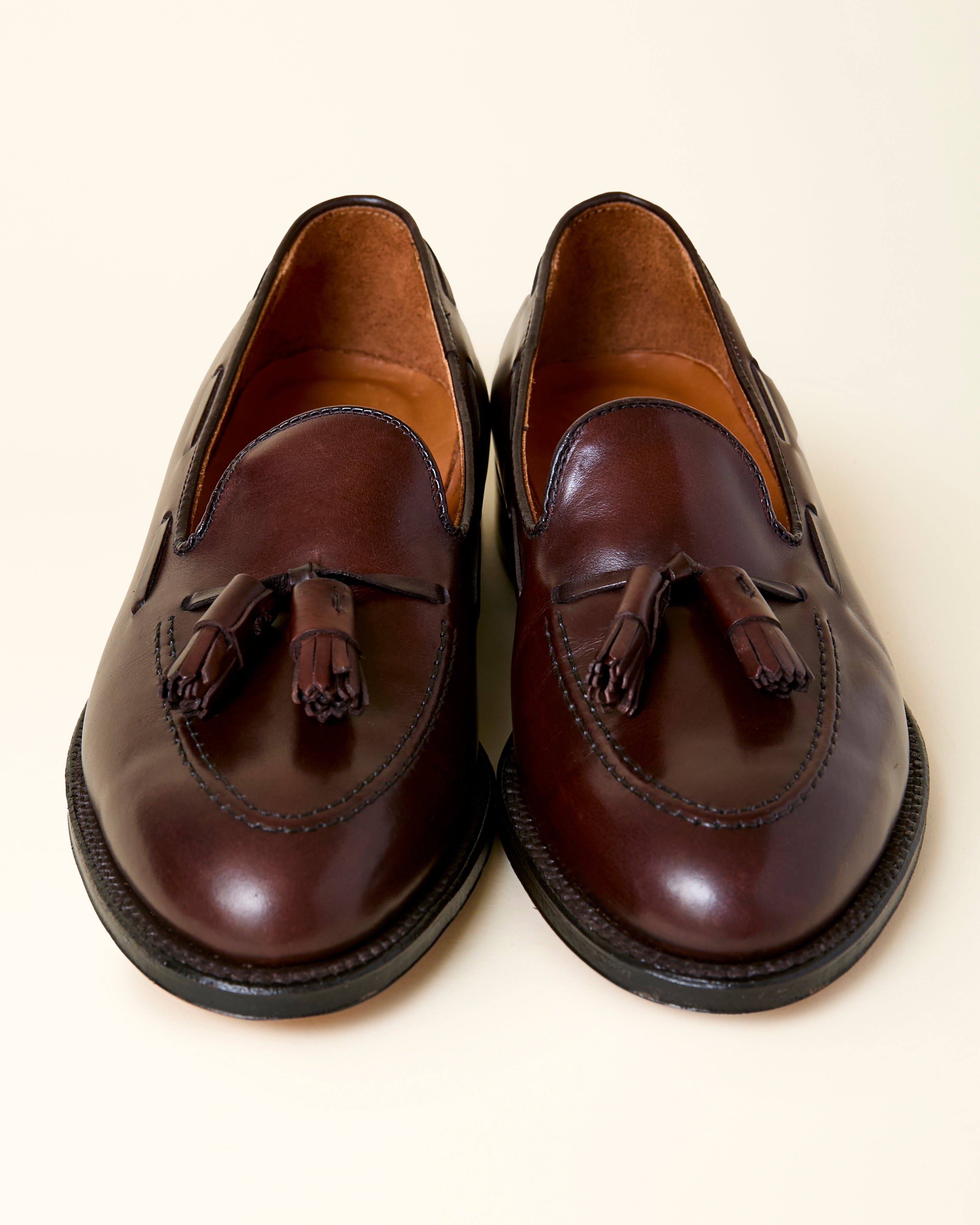 561 Tassel Loafer in Dark Brown Calfskin, Aberdeen Last