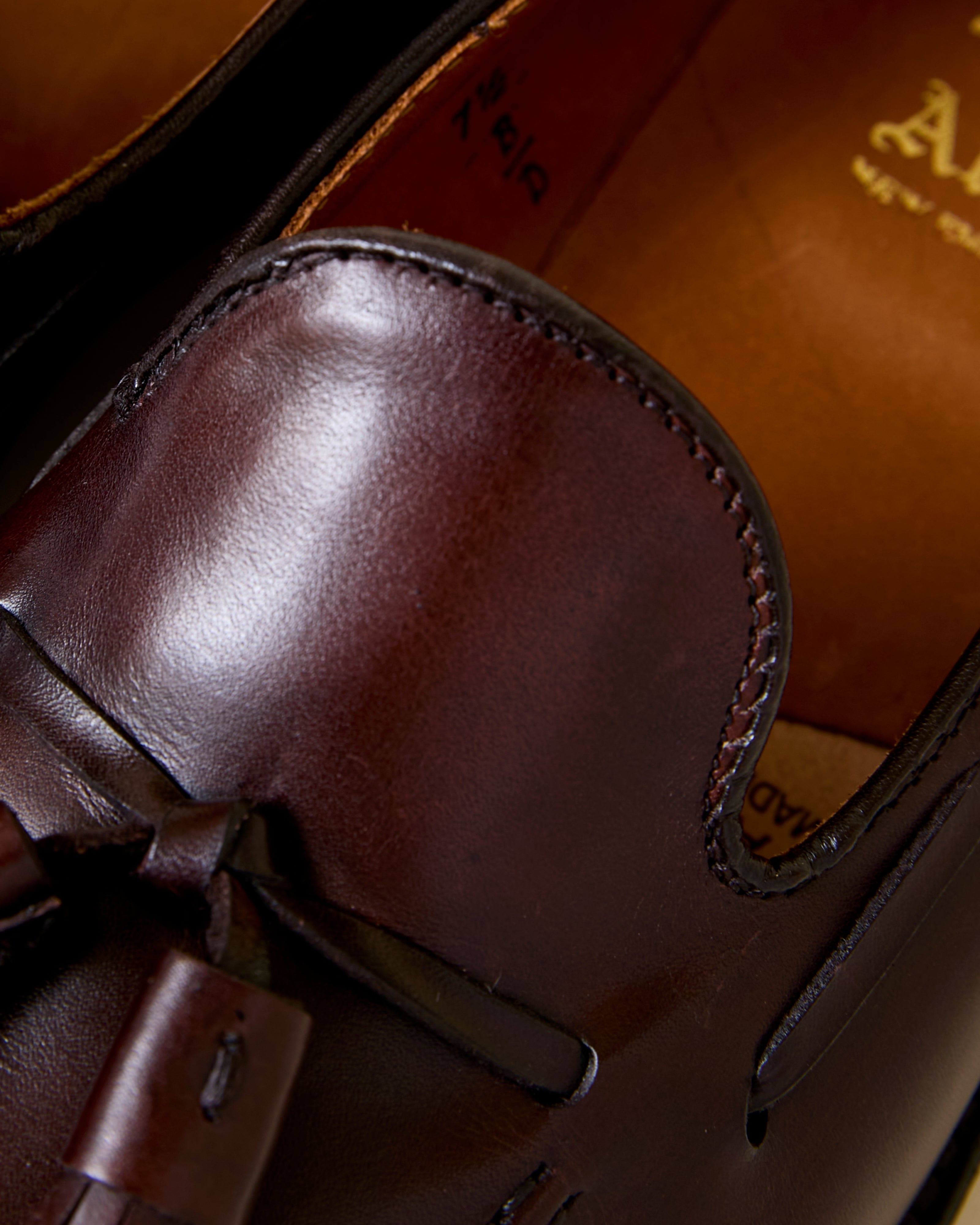 561 Tassel Loafer in Dark Brown Calfskin, Aberdeen Last