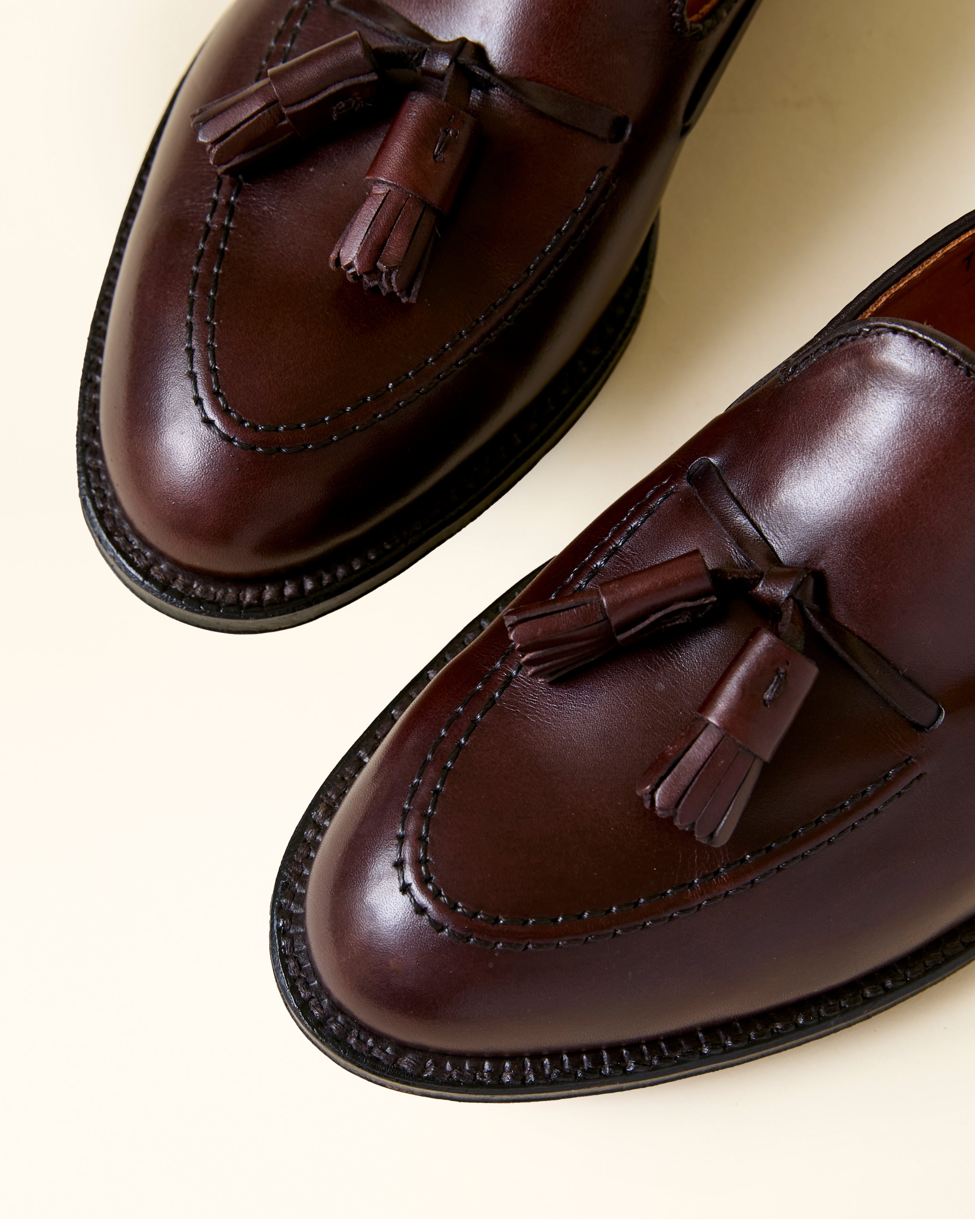 561 Tassel Loafer in Dark Brown Calfskin, Aberdeen Last