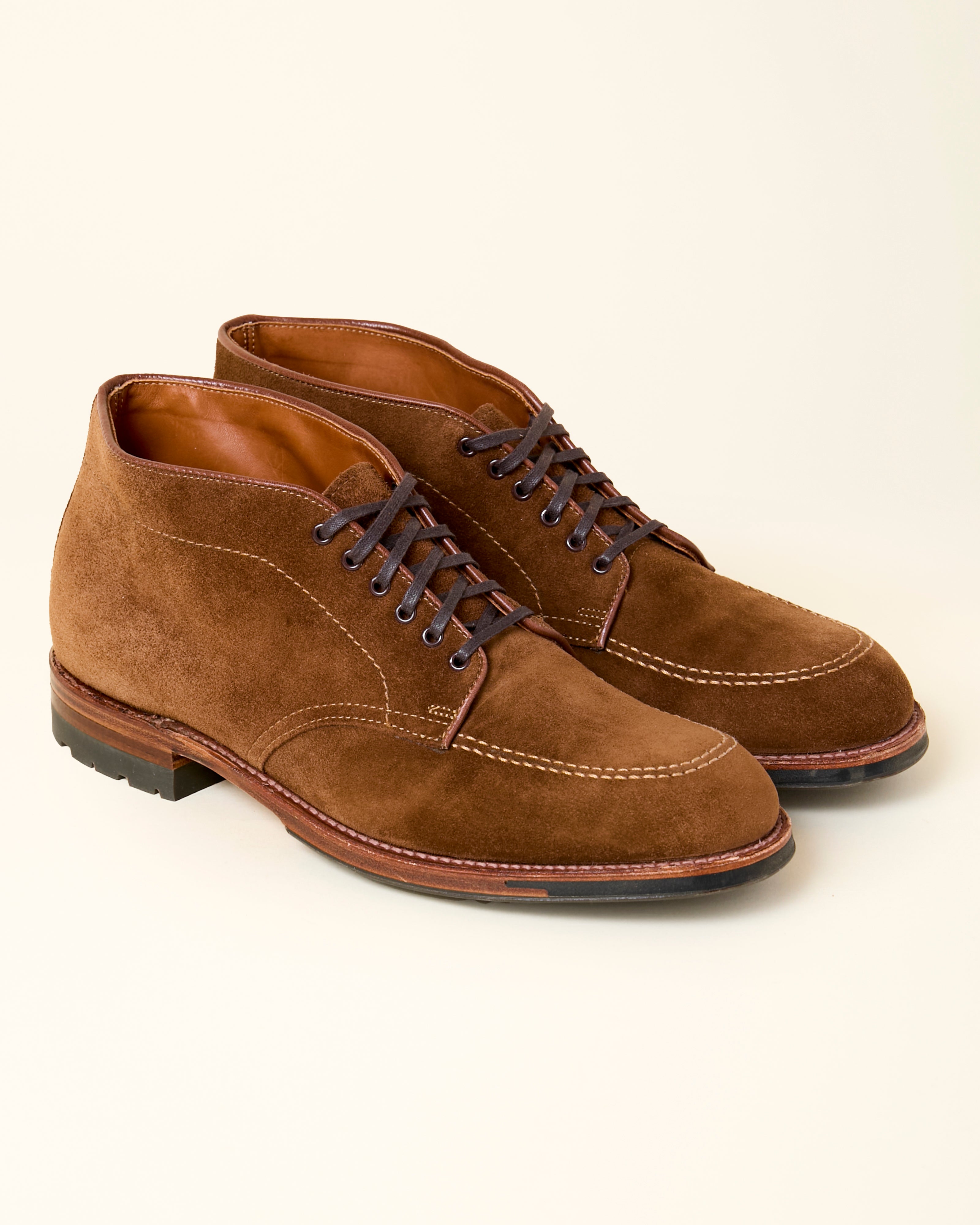 "Edmonds" Indy Chukka Boot in Snuff Suede, Trubalance Last