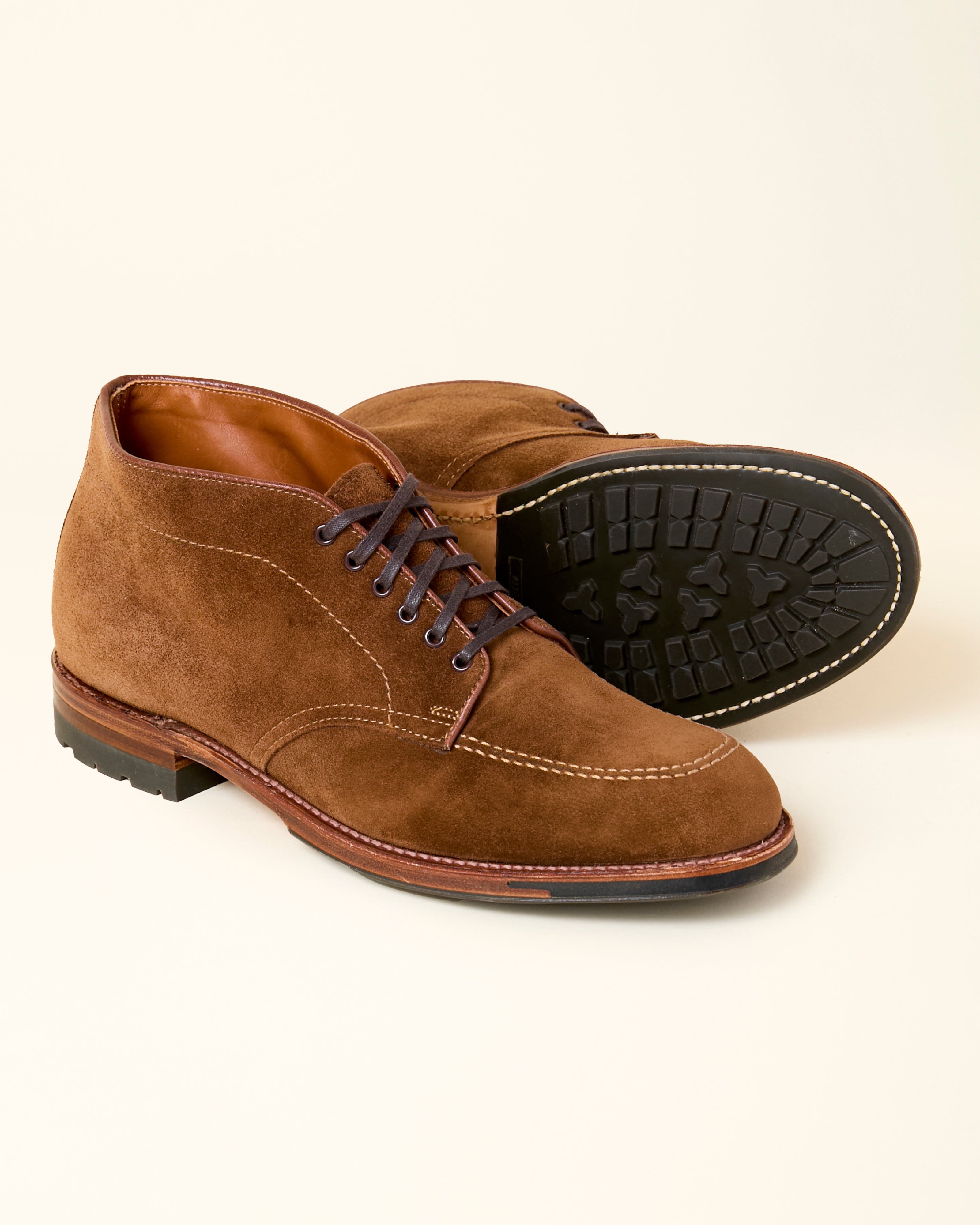 "Edmonds" Indy Chukka Boot in Snuff Suede, Trubalance Last