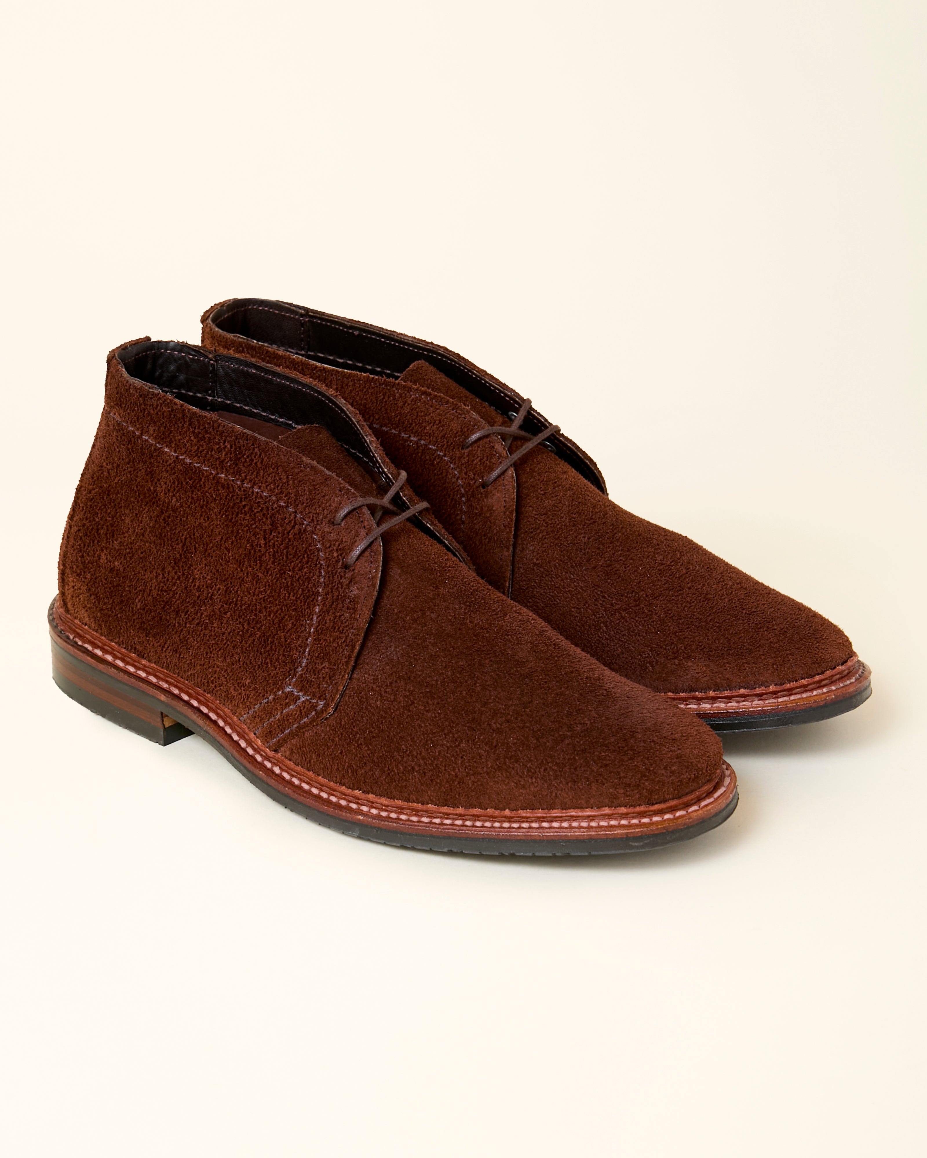 "Marrowstone" Unlined Chukka Boot in Tobacco Reverse Chamois, Leydon Last