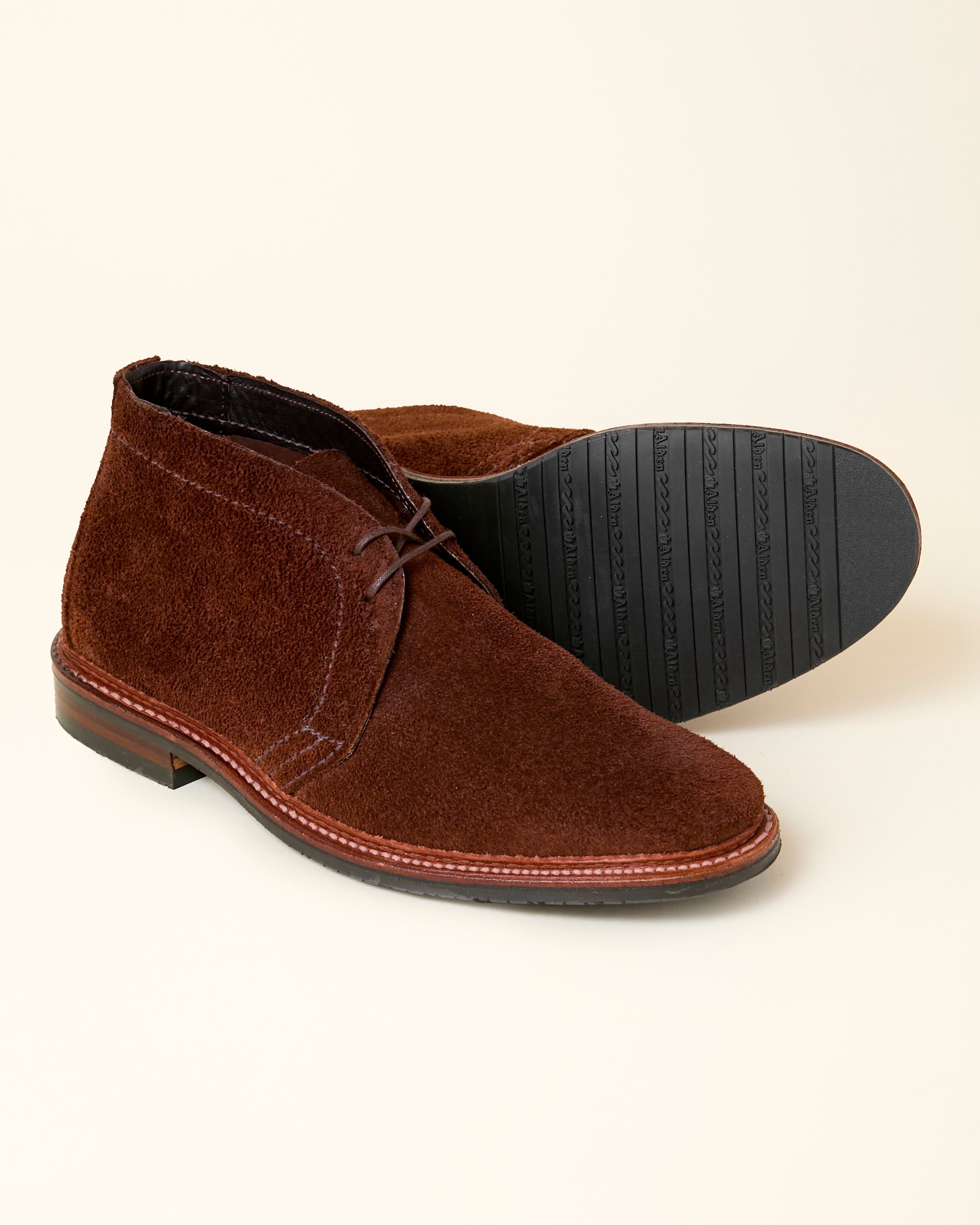 "Marrowstone" Unlined Chukka Boot in Tobacco Reverse Chamois, Leydon Last