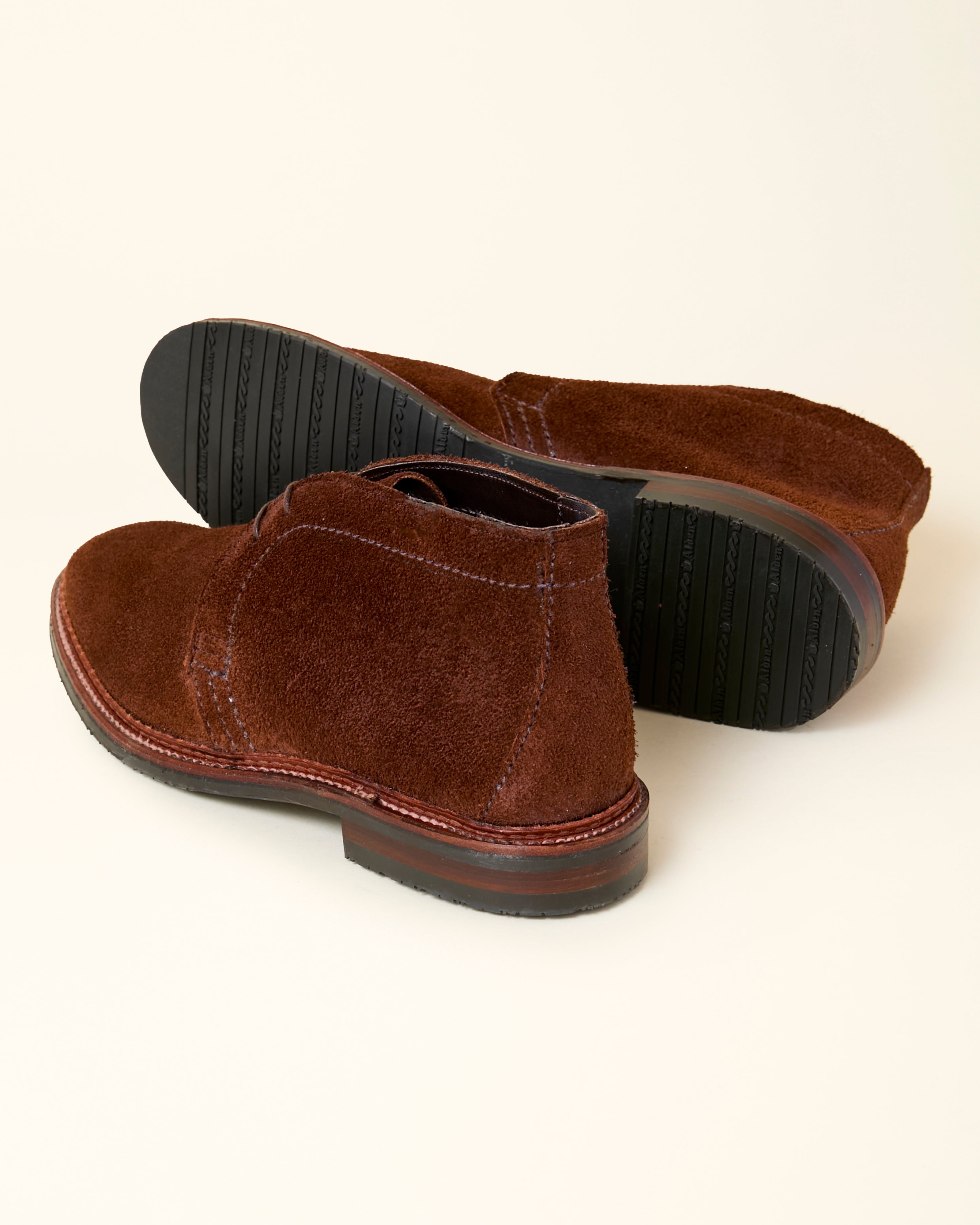 "Marrowstone" Unlined Chukka Boot in Tobacco Reverse Chamois, Leydon Last