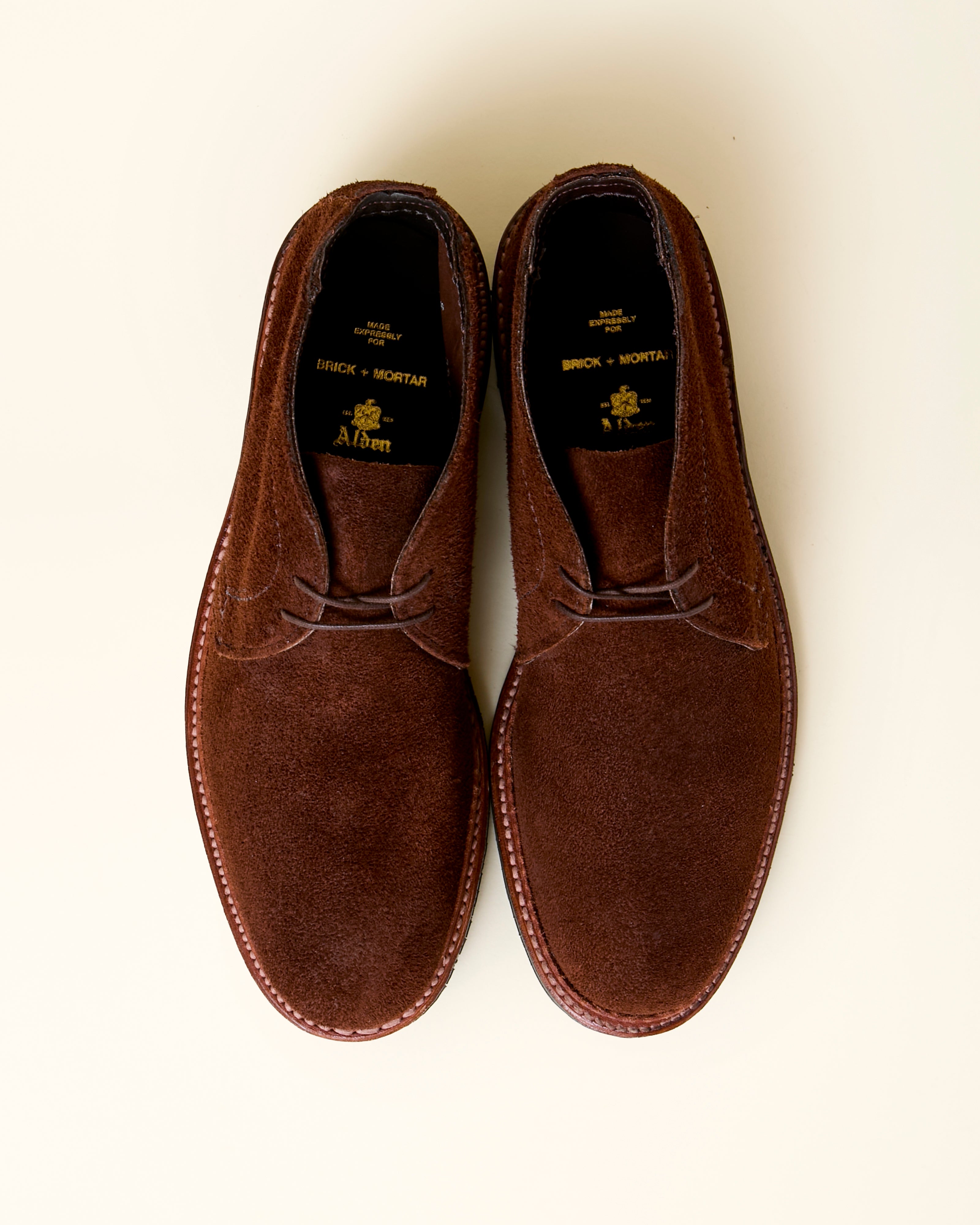 "Marrowstone" Unlined Chukka Boot in Tobacco Reverse Chamois, Leydon Last