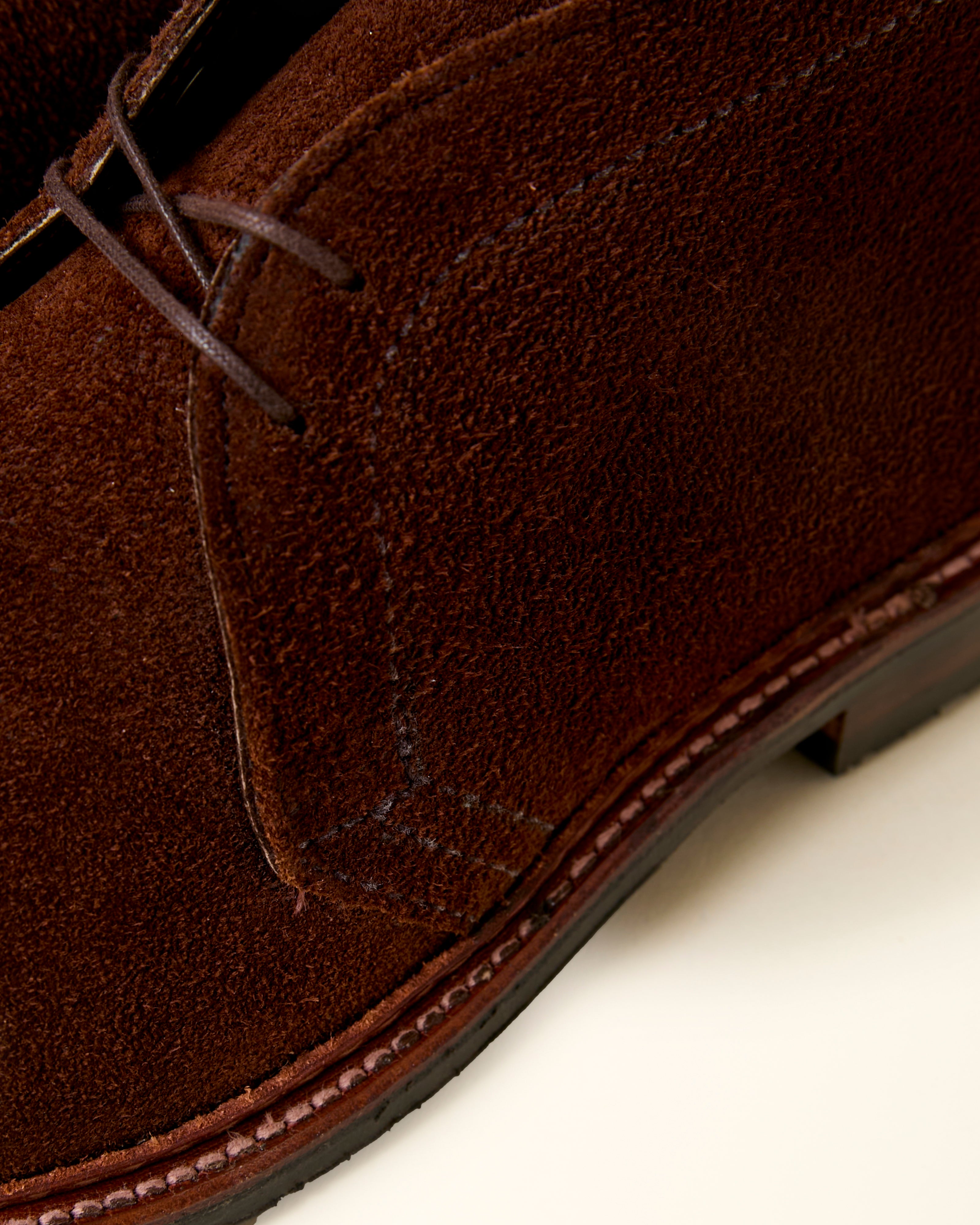 "Marrowstone" Unlined Chukka Boot in Tobacco Reverse Chamois, Leydon Last
