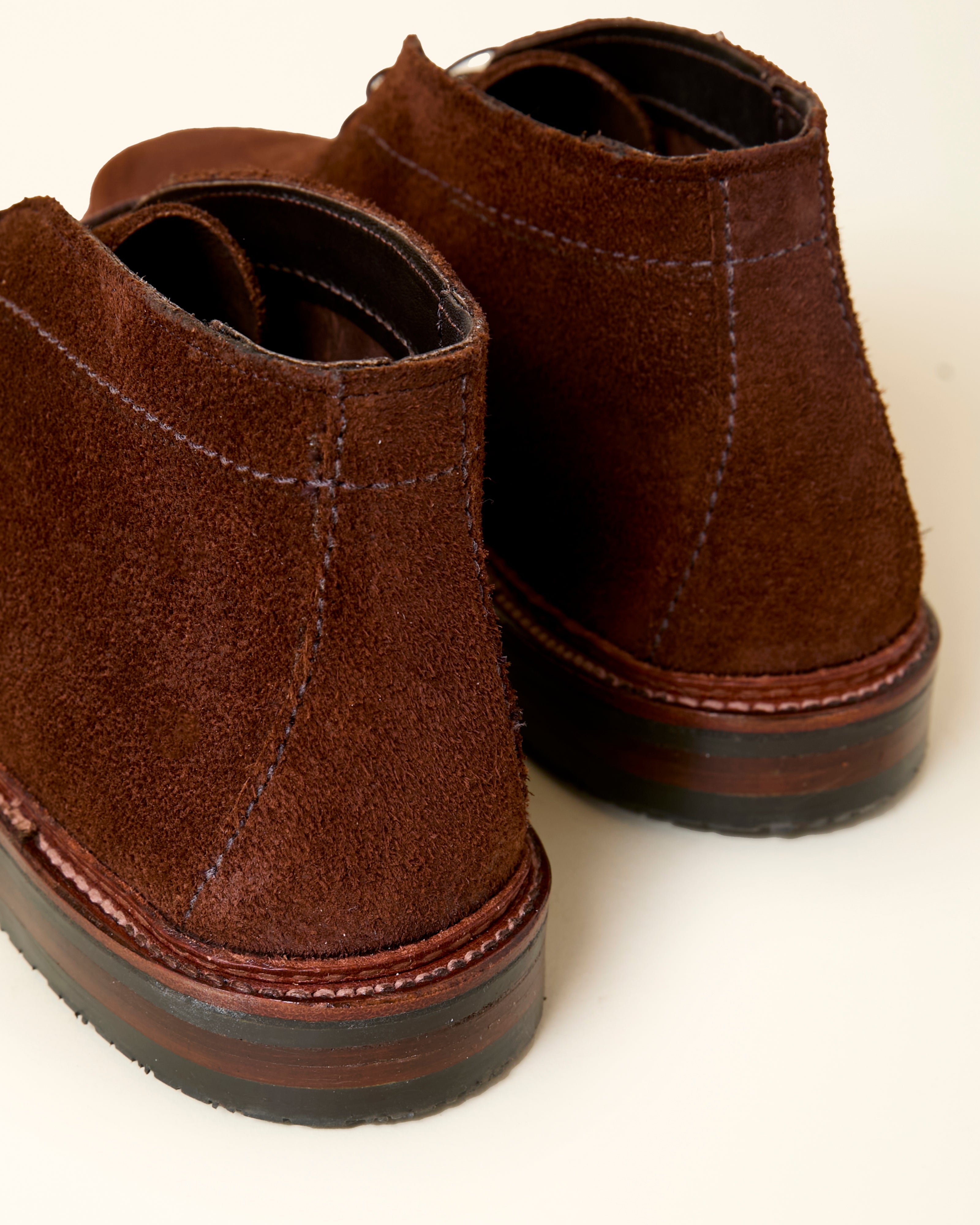"Marrowstone" Unlined Chukka Boot in Tobacco Reverse Chamois, Leydon Last