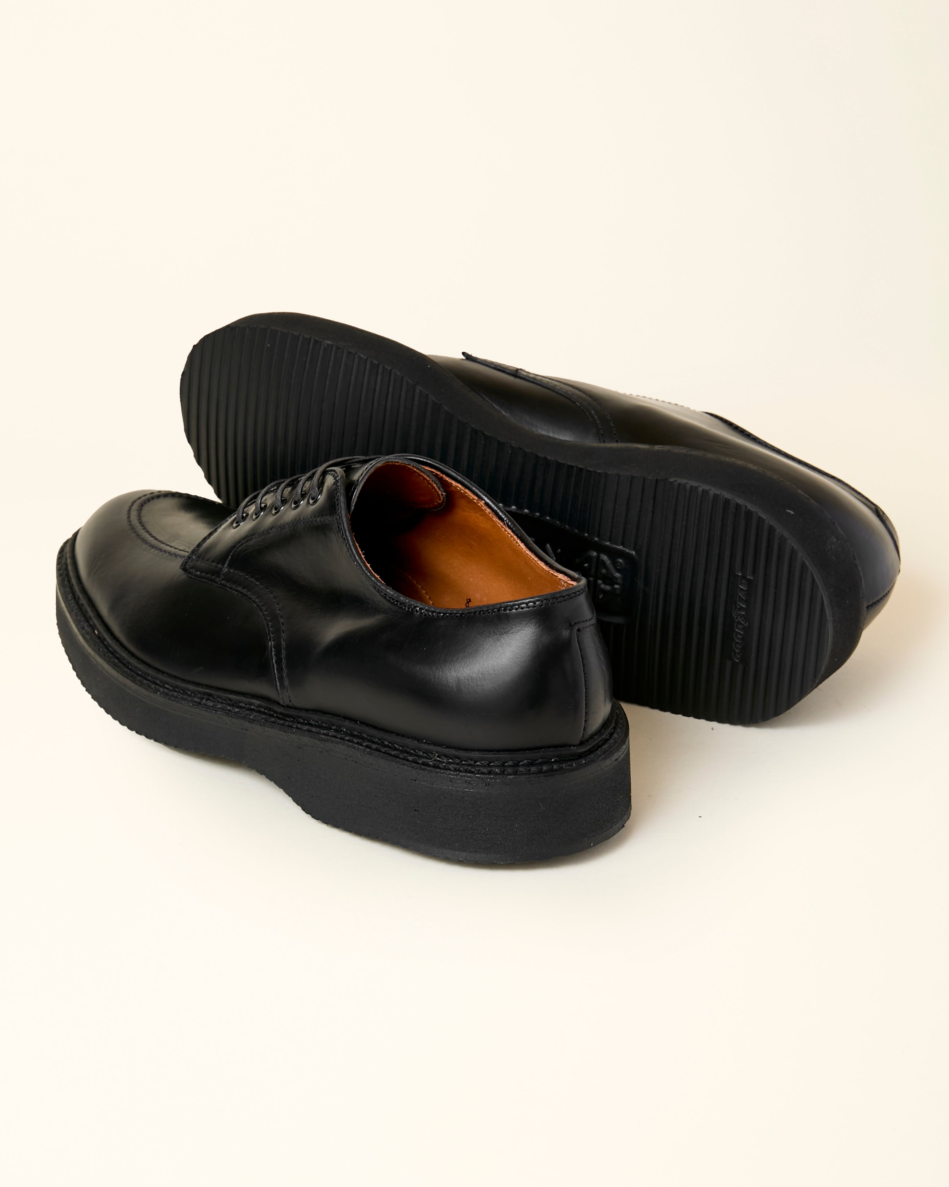"Ravenna" Indy Shoe in Black Chromexcel, Trubalance Last