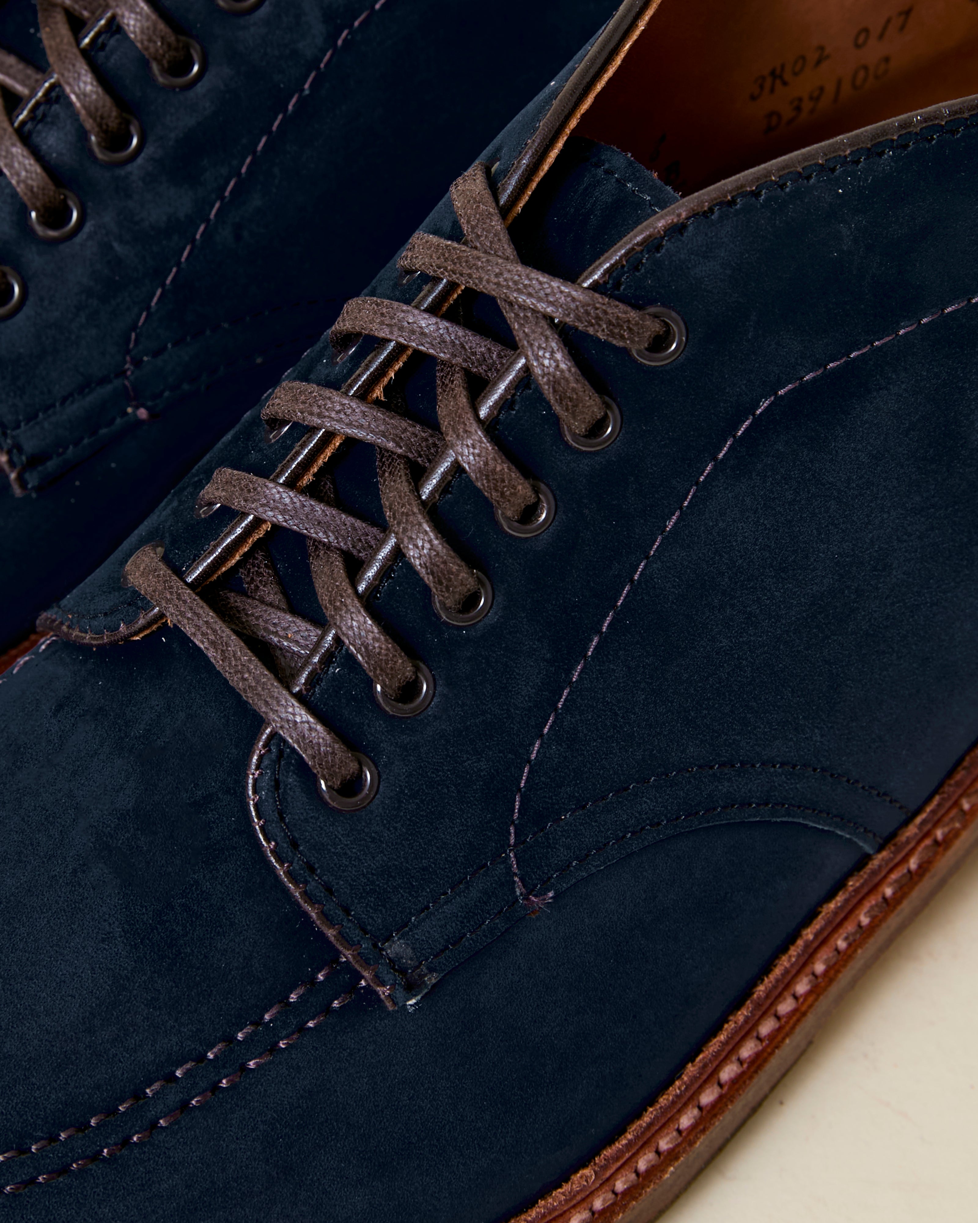 "Madrona" Indy Chukka Boot in Navy Nubuck, Trubalance Last