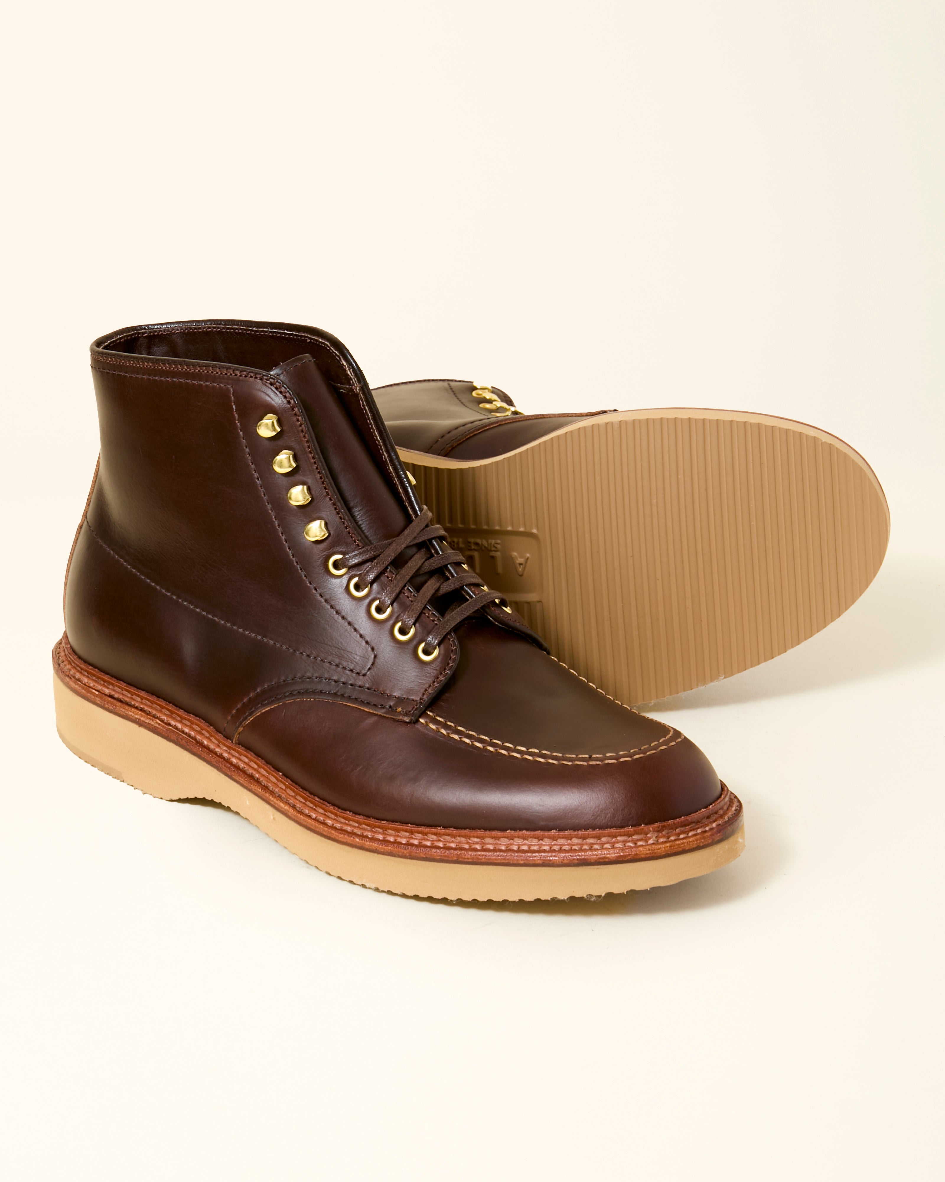 "Olympic" Indy Boot in Brown Chromexcel, Trubalance Last