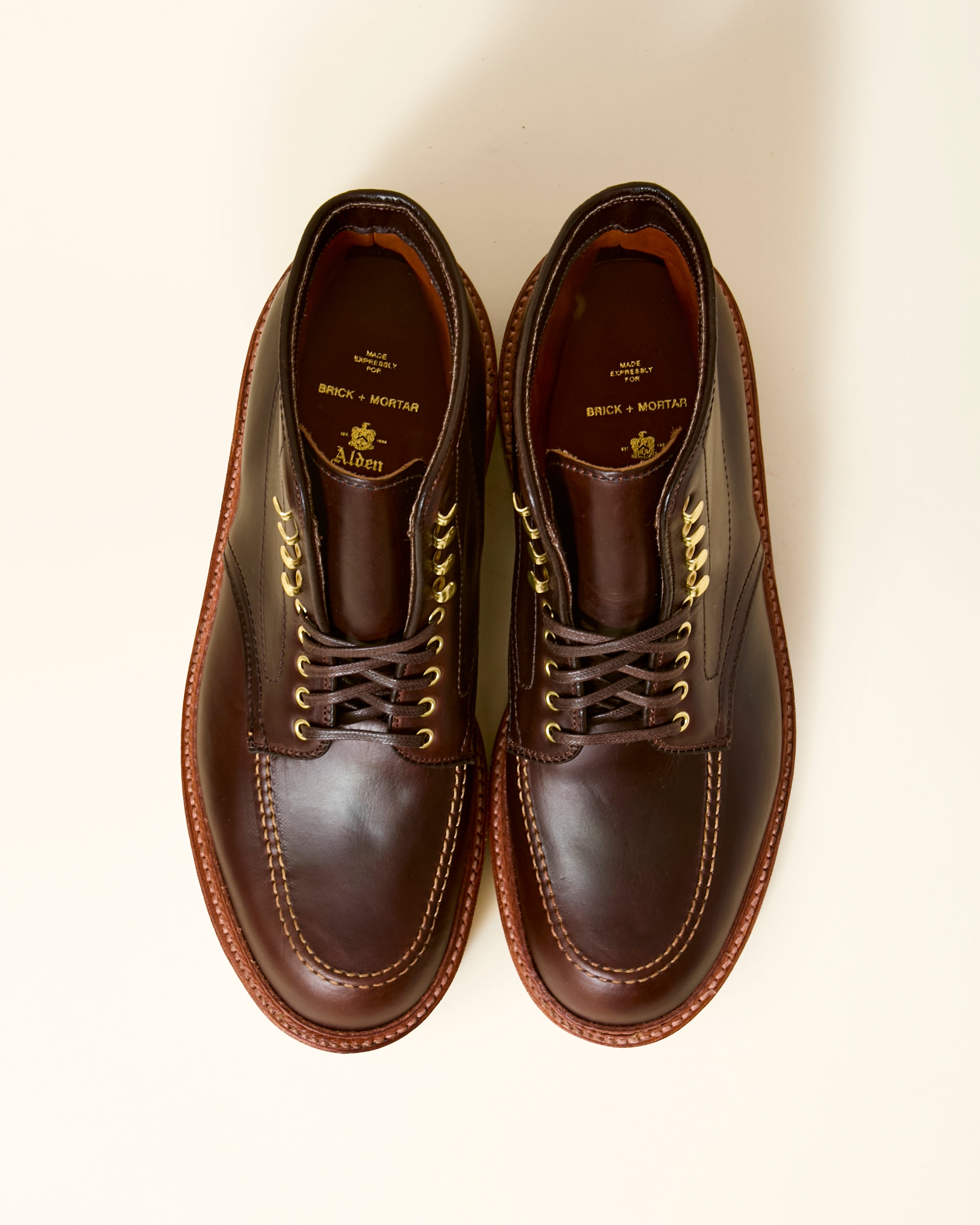 "Olympic" Indy Boot in Brown Chromexcel, Trubalance Last