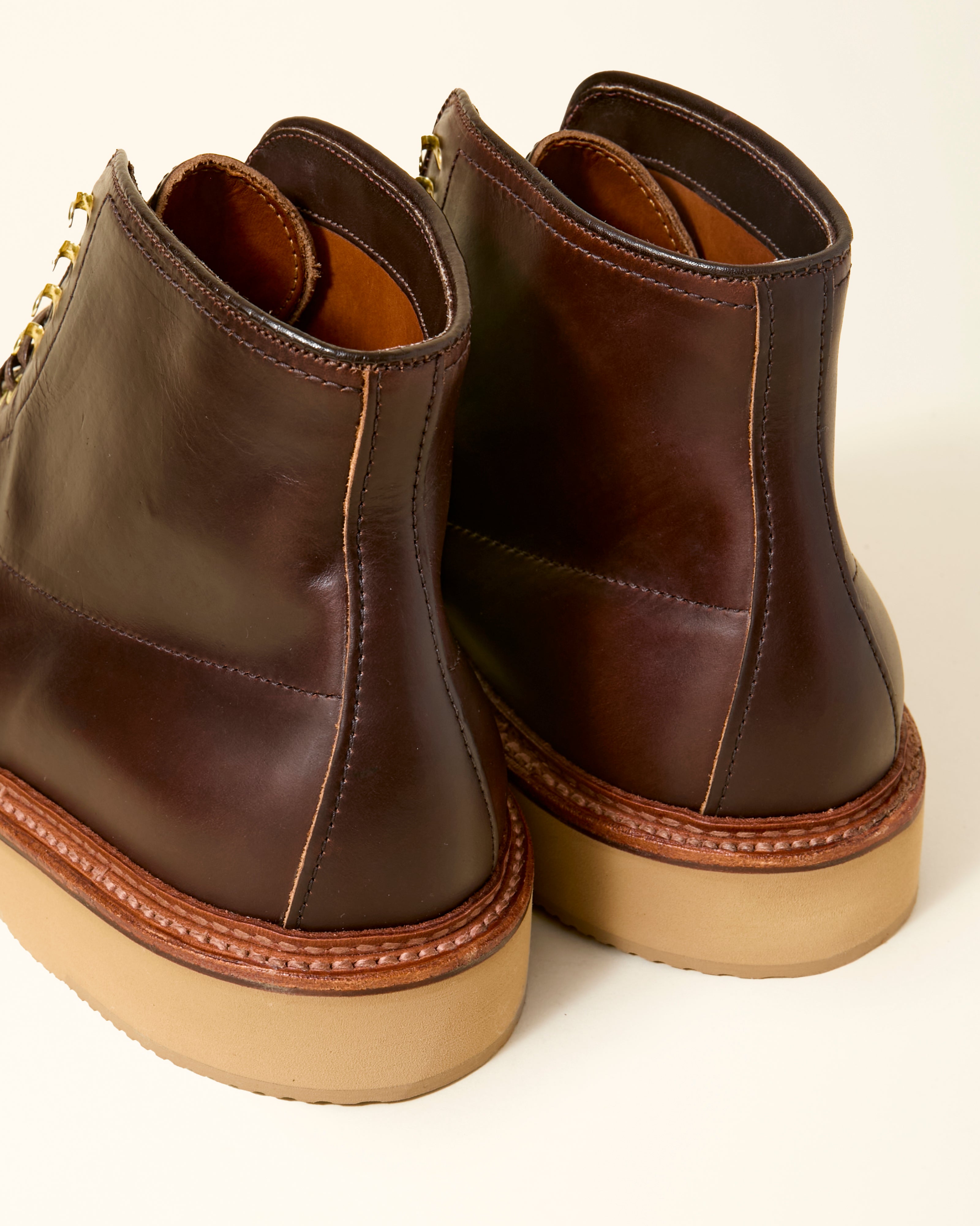 "Olympic" Indy Boot in Brown Chromexcel, Trubalance Last