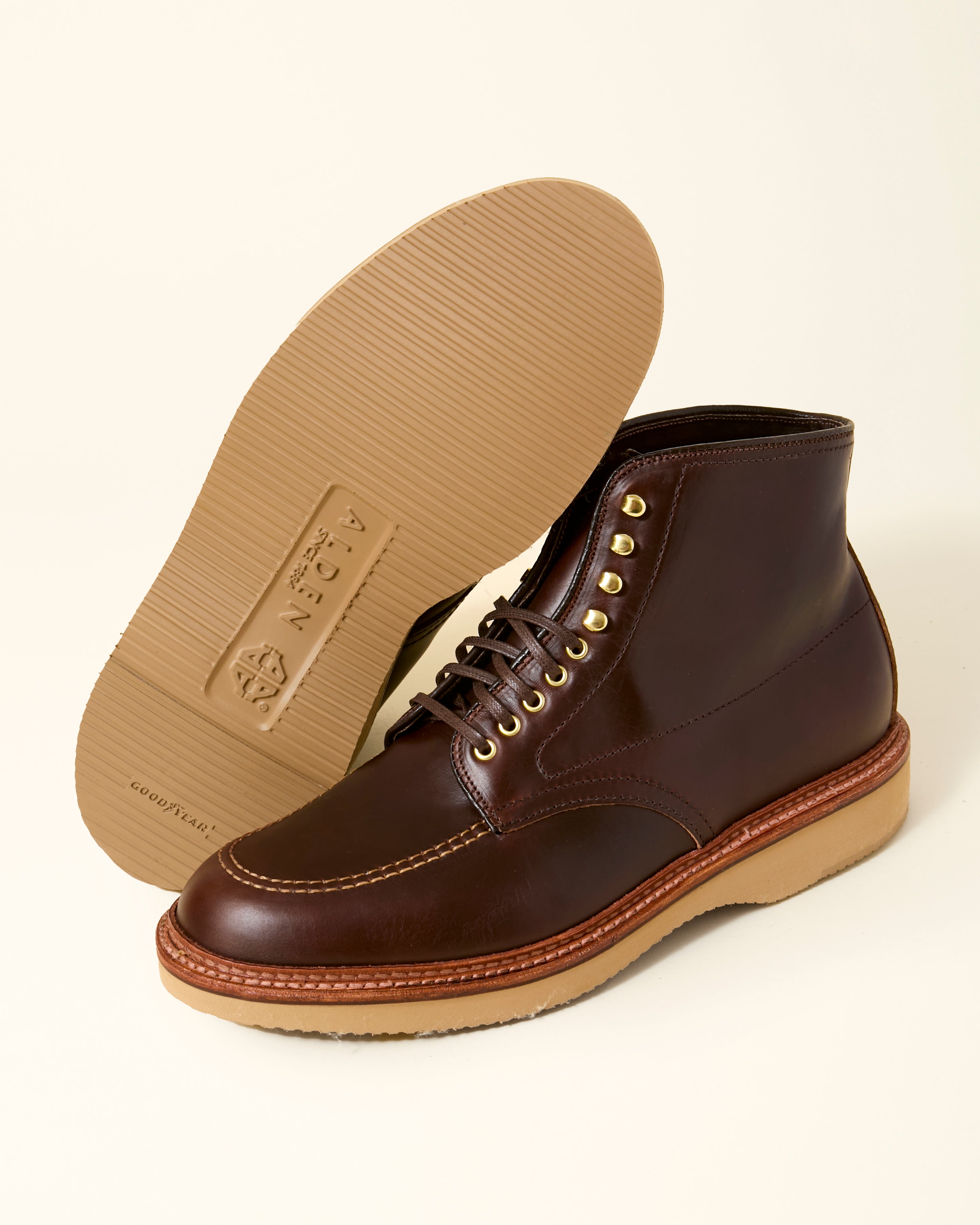 "Olympic" Indy Boot in Brown Chromexcel, Trubalance Last