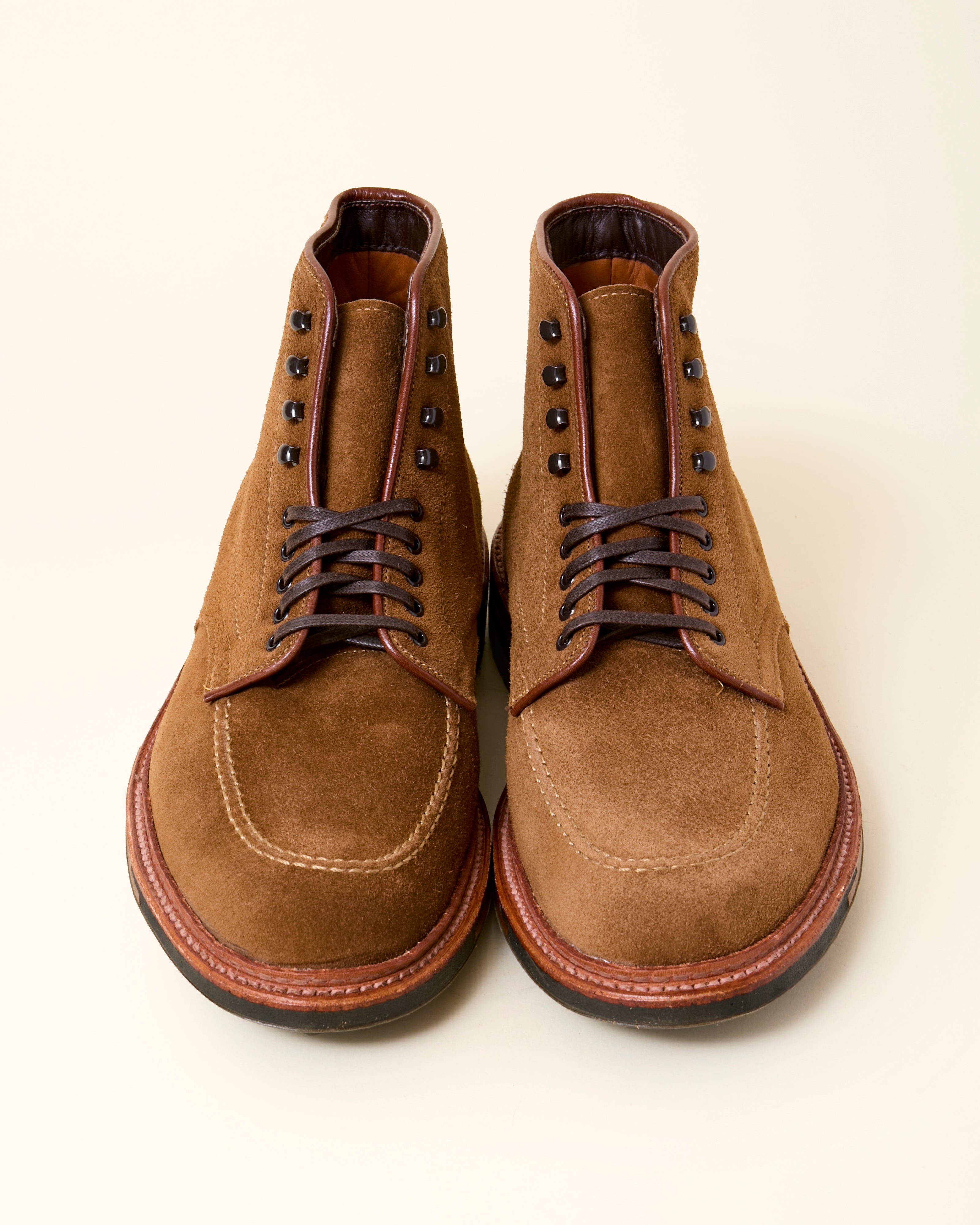 "Eastport" Indy Boot in Snuff Suede, Trubalance Last