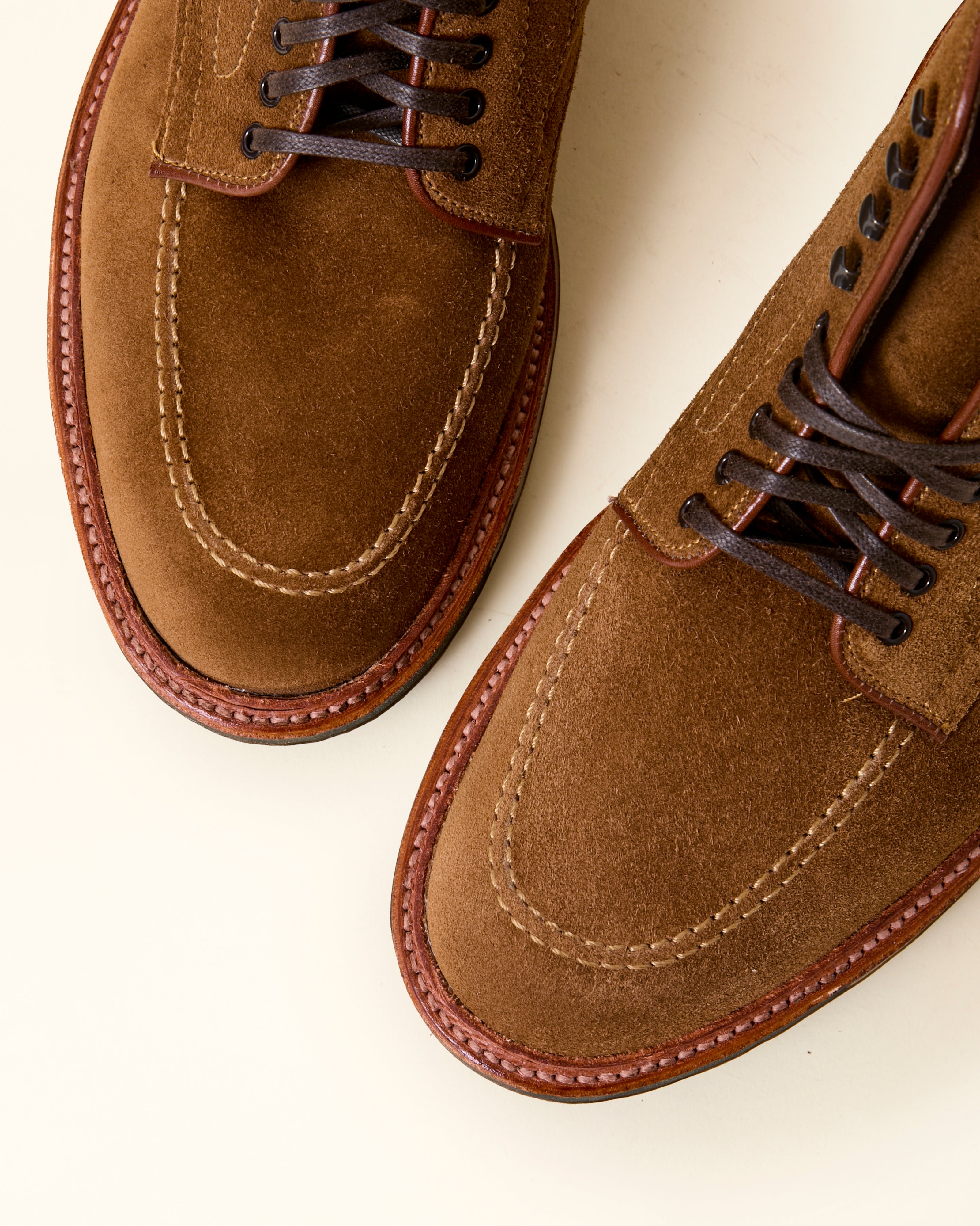 "Eastport" Indy Boot in Snuff Suede, Trubalance Last
