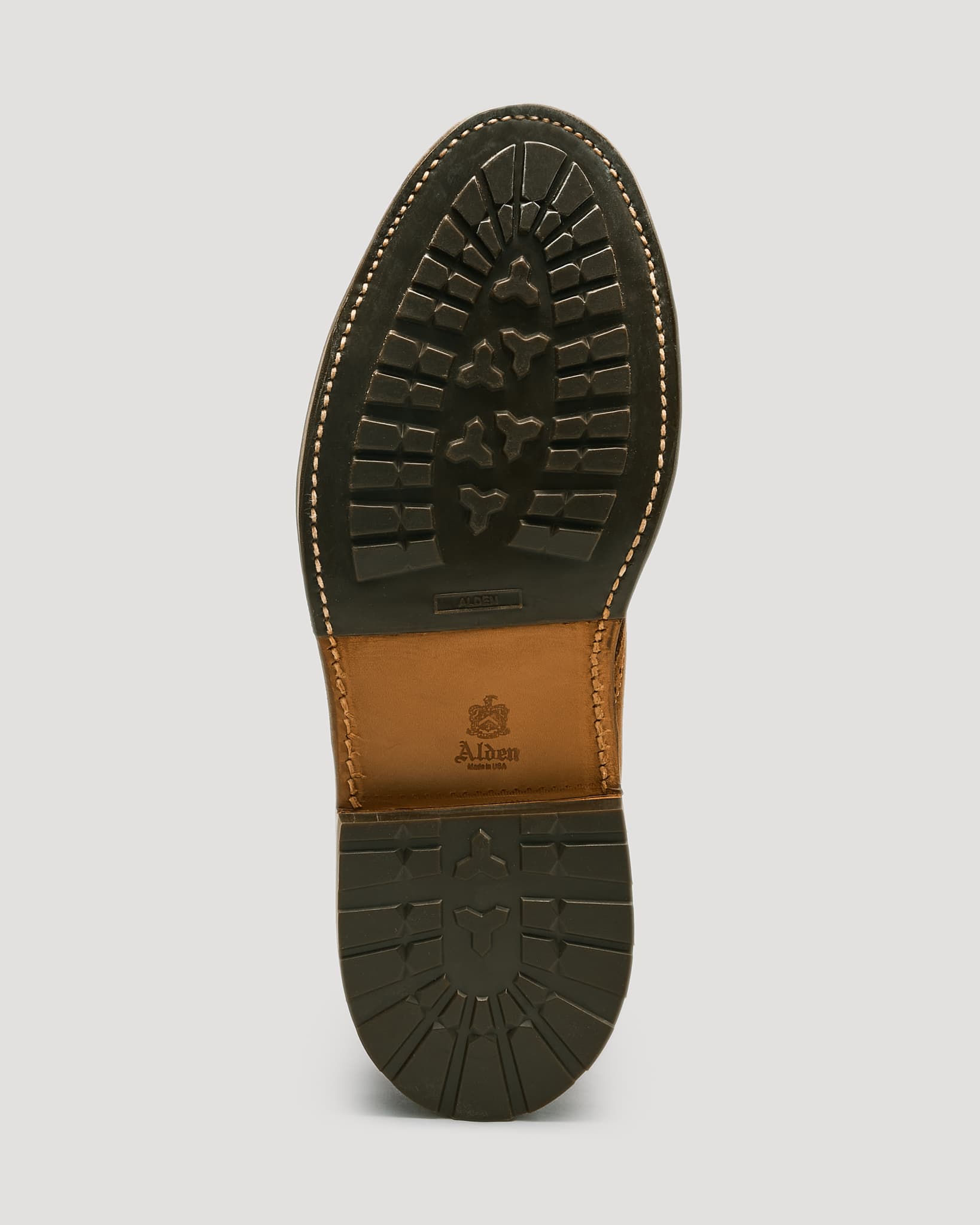 "Davis" Perforated Tip Boot in Snuff Suede, Barrie Last