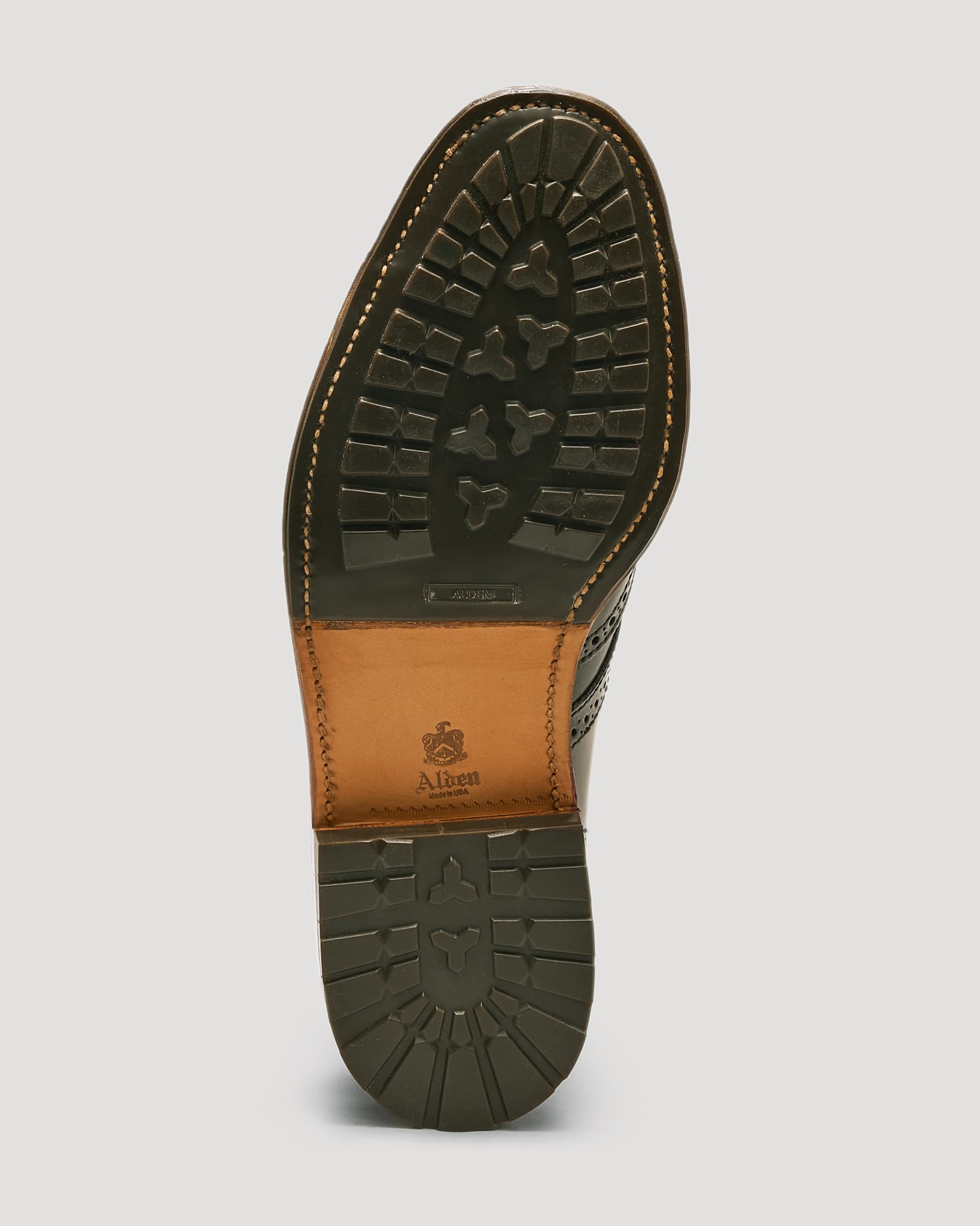 "Laurelhurst" Wing Tip Boot in Color 8 Shell Cordovan, Plaza Last