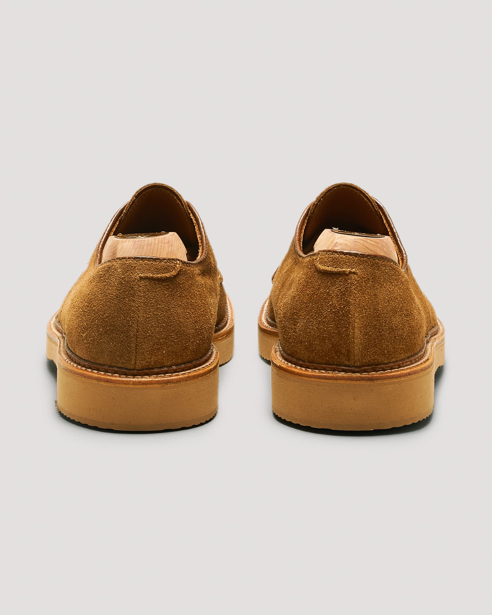 "Ballard" Indy Shoe in Snuff Suede, Trubalance Last