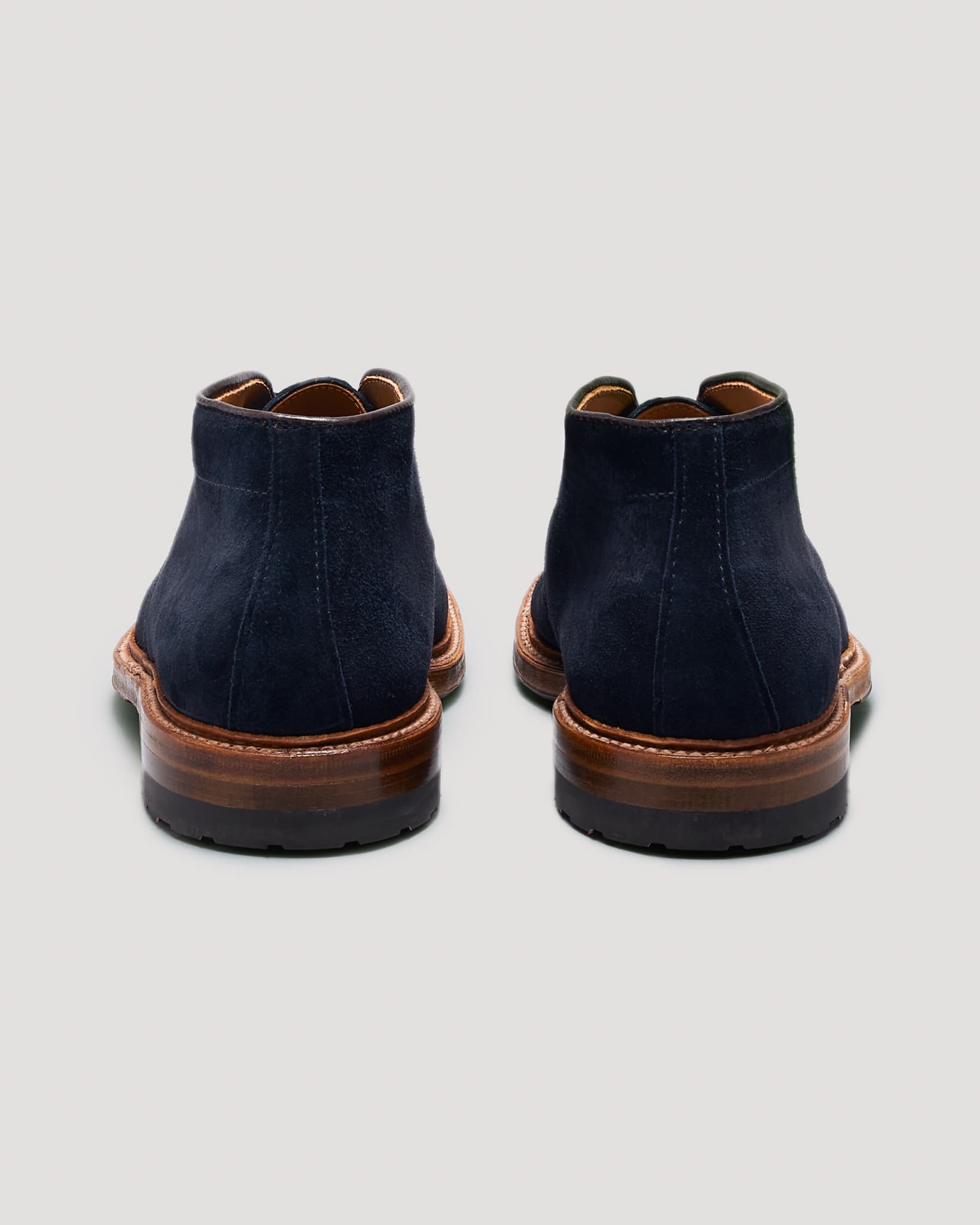 "New Madrona" Indy Chukka Boot in Navy Suede, Trubalance Last