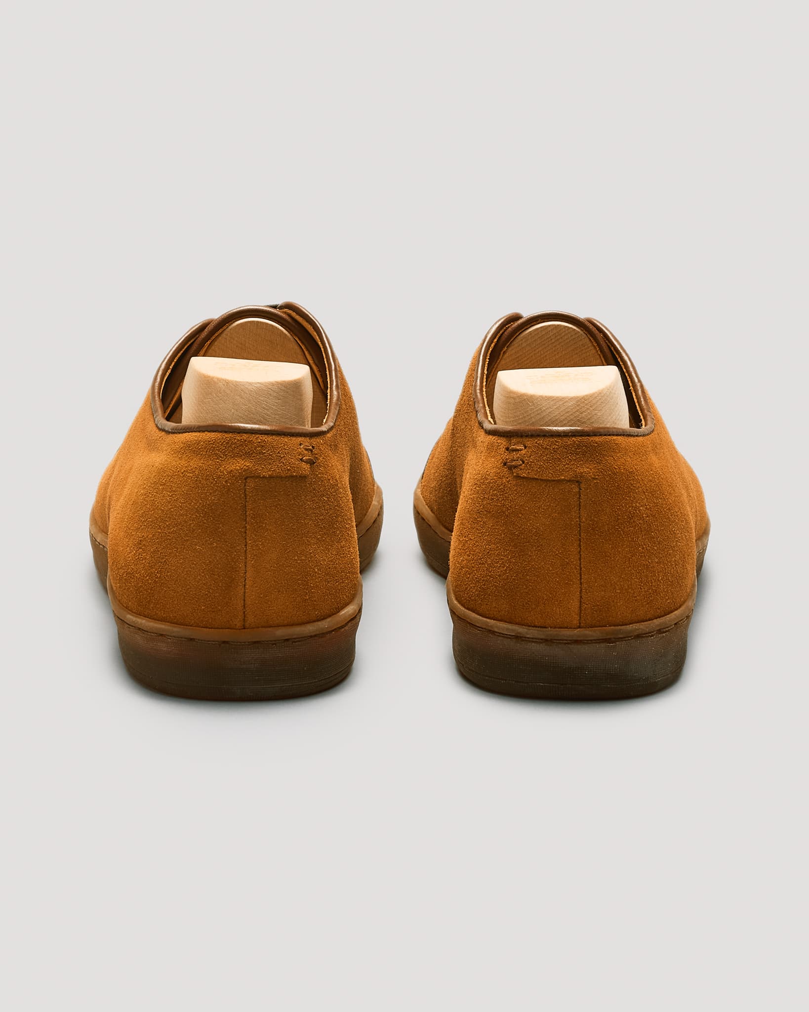 Harlestone Derby Sneaker - CF Stead Repello Calf Snuff Suede - Gum Sole