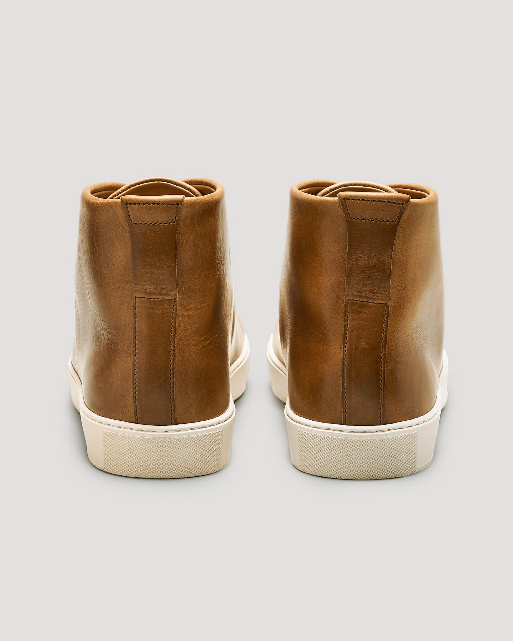 Overstone Hi Derby Sneaker - Natural Chromexcel