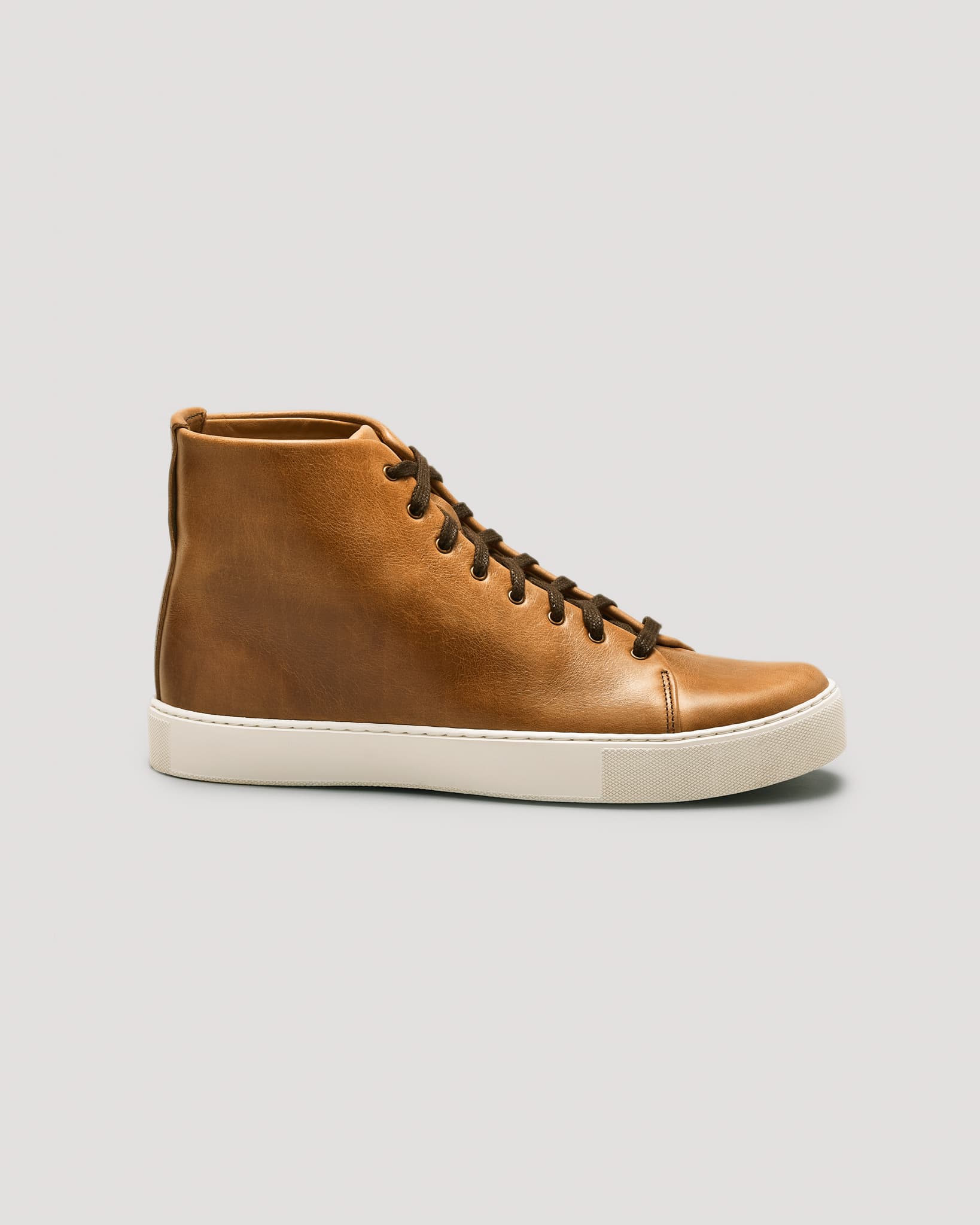 Overstone Hi Derby Sneaker - Natural Chromexcel