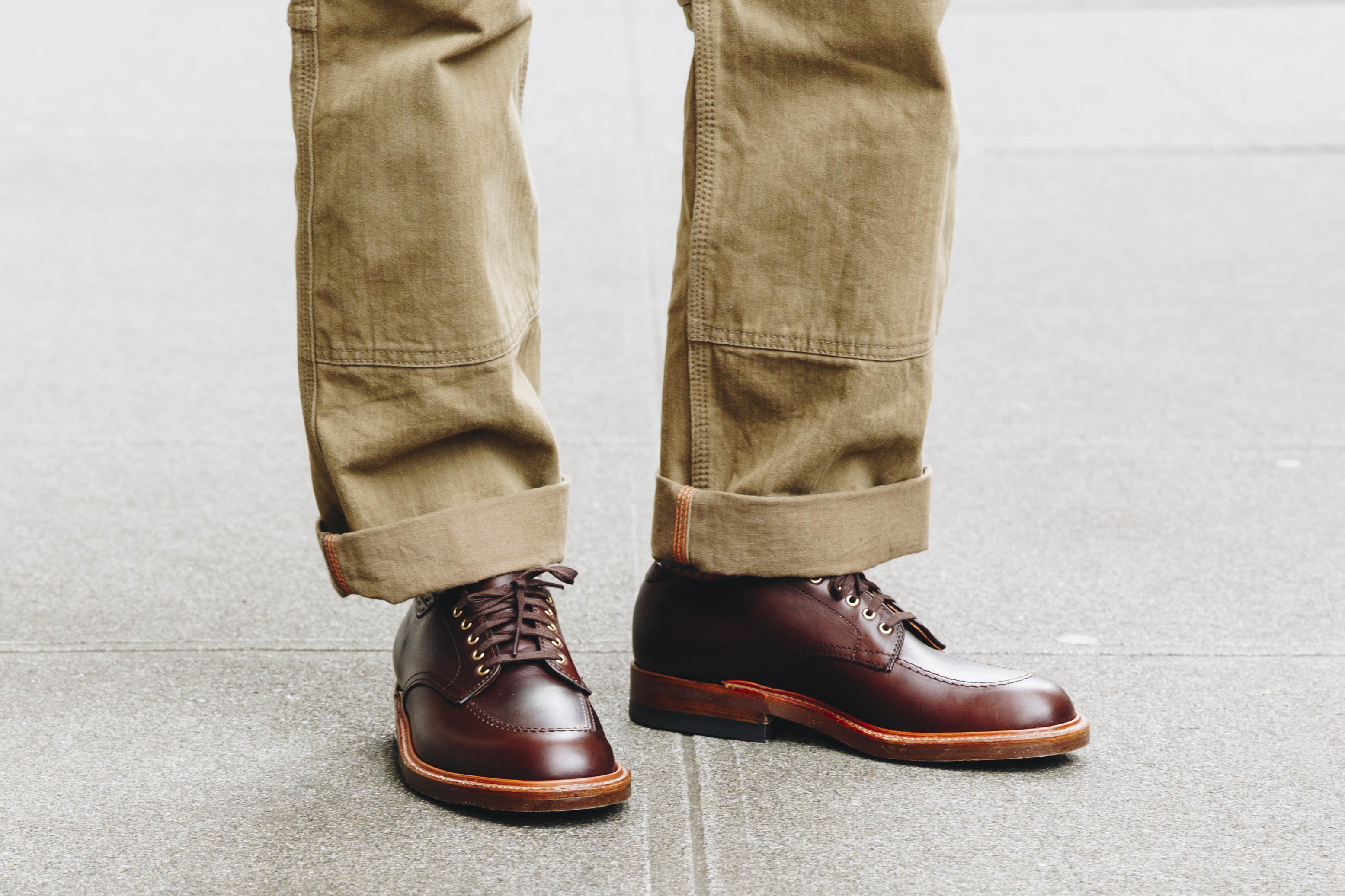 "Bainbridge" Indy Shoe in Brown Chromexcel, Trubalance Last