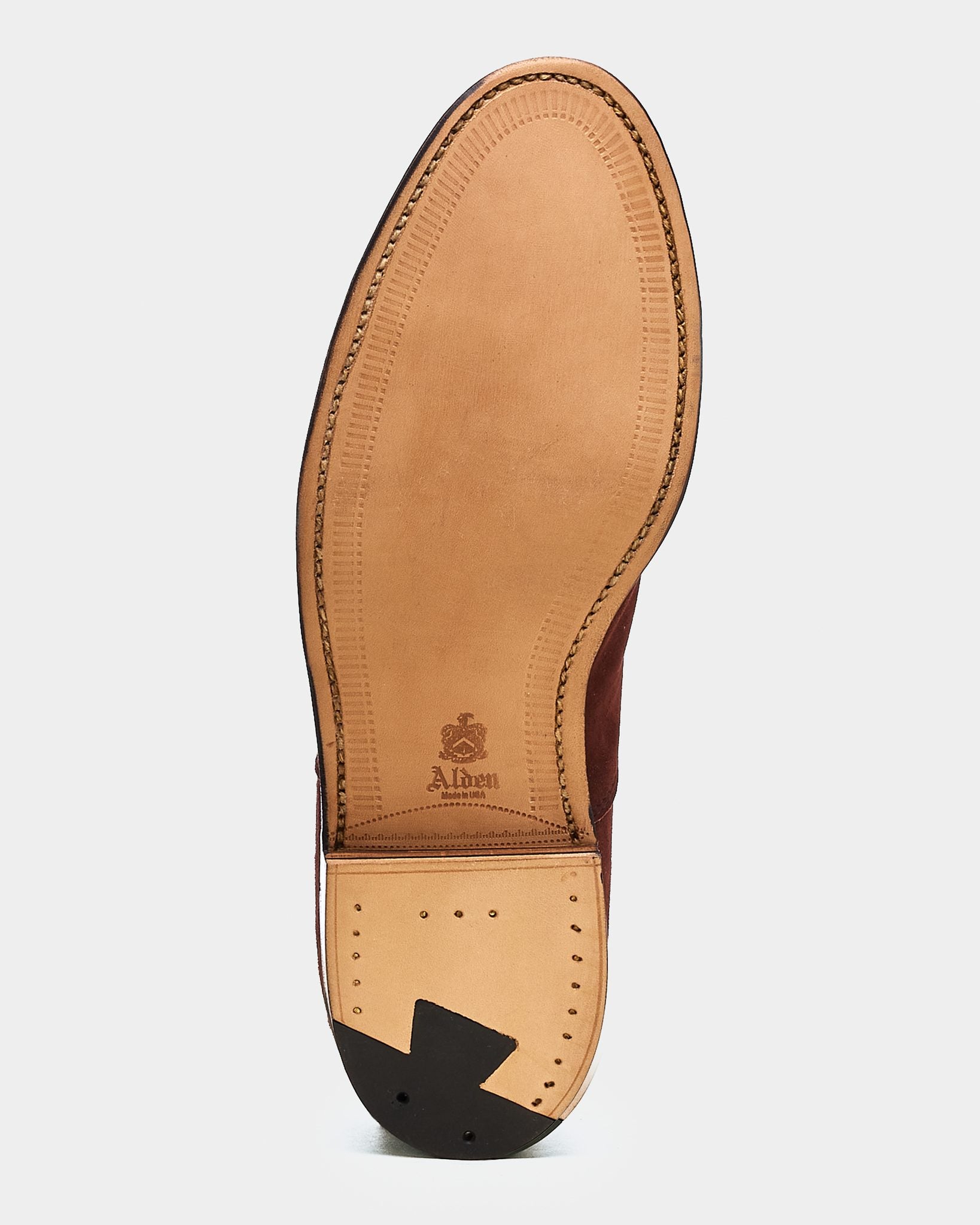 "Alister" Straight Tip Balmoral Oxford in Alamo Kid Suede, Hampton Last