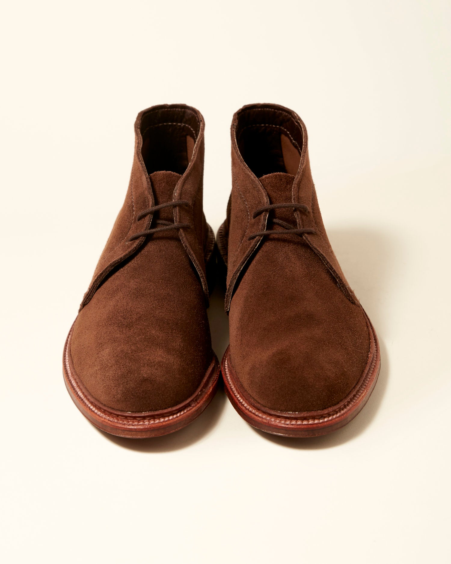 1492 Unlined Chukka Boot in Brown Suede, Leydon Last