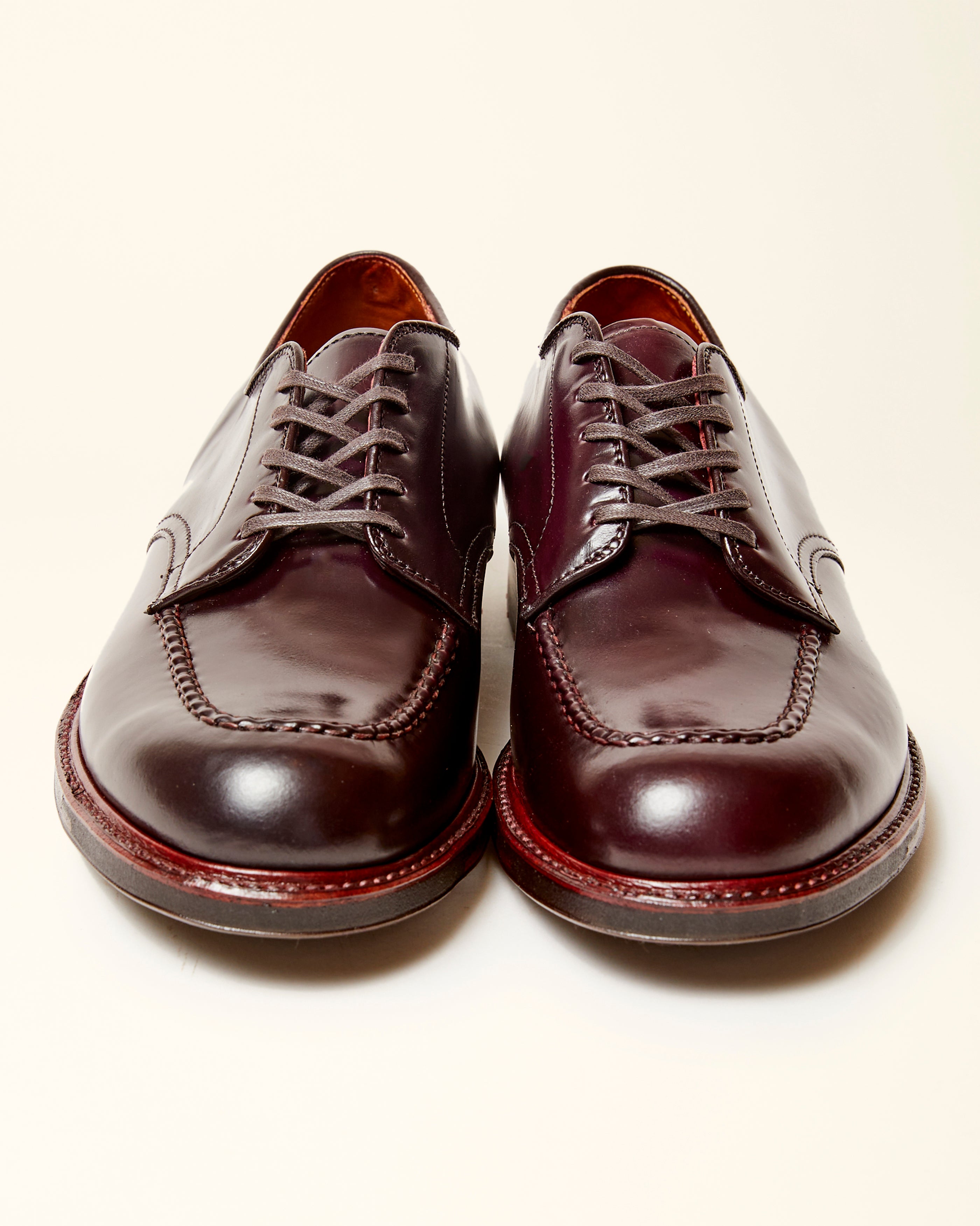 "Vashon" Handsewn Indy Shoe in Color 8 Shell Cordovan, Trubalance Last