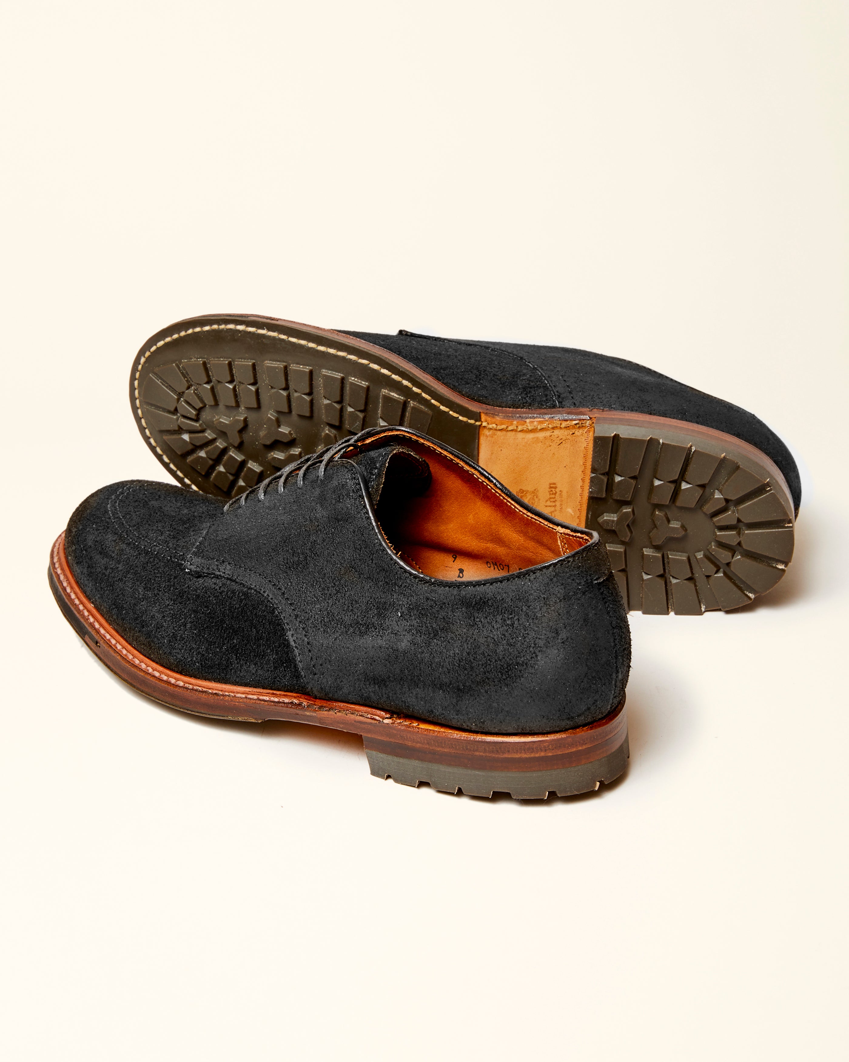 "Orcas" Indy Shoe in Earth Reverse Chamois, Trubalance Last