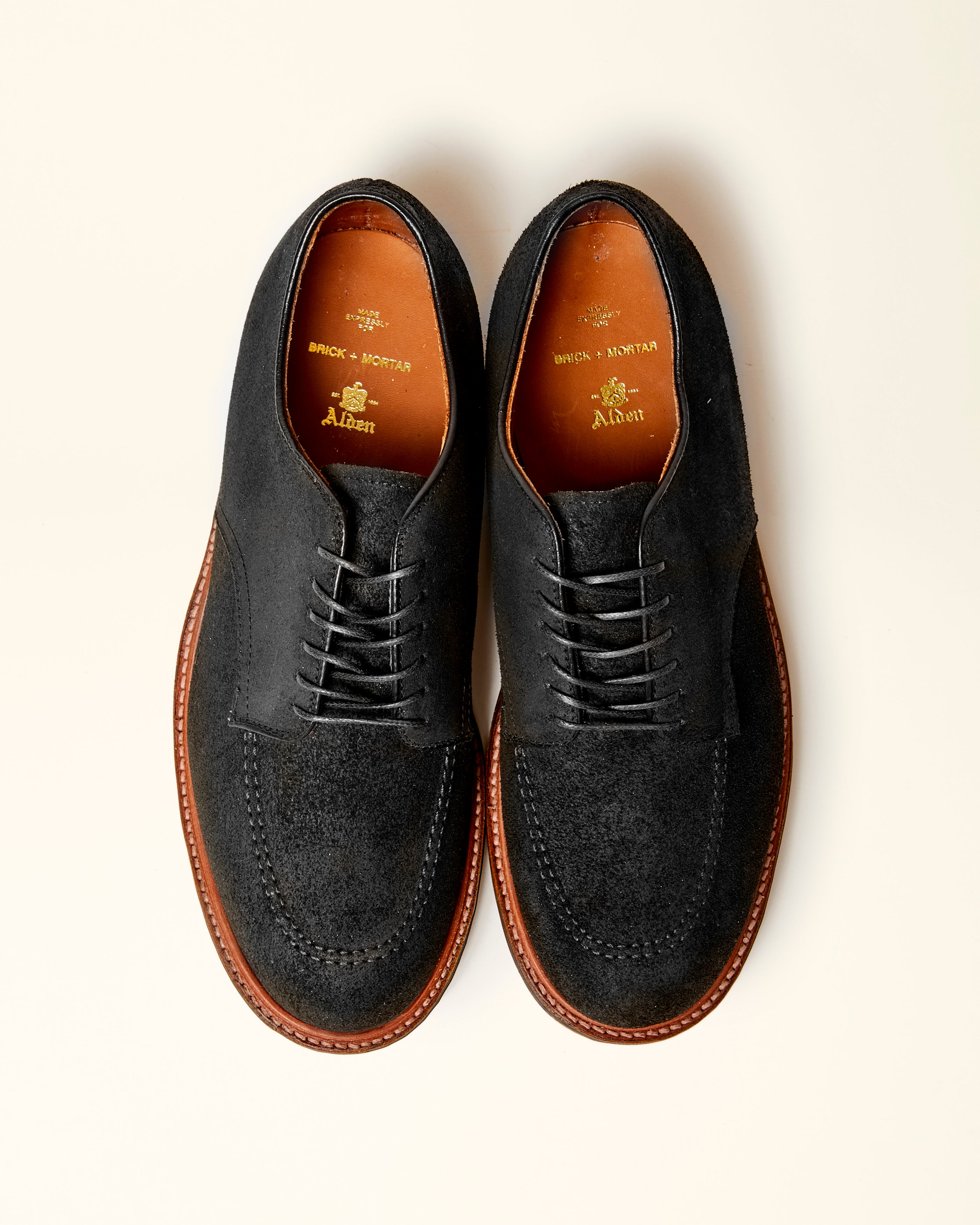 "Orcas" Indy Shoe in Earth Reverse Chamois, Trubalance Last
