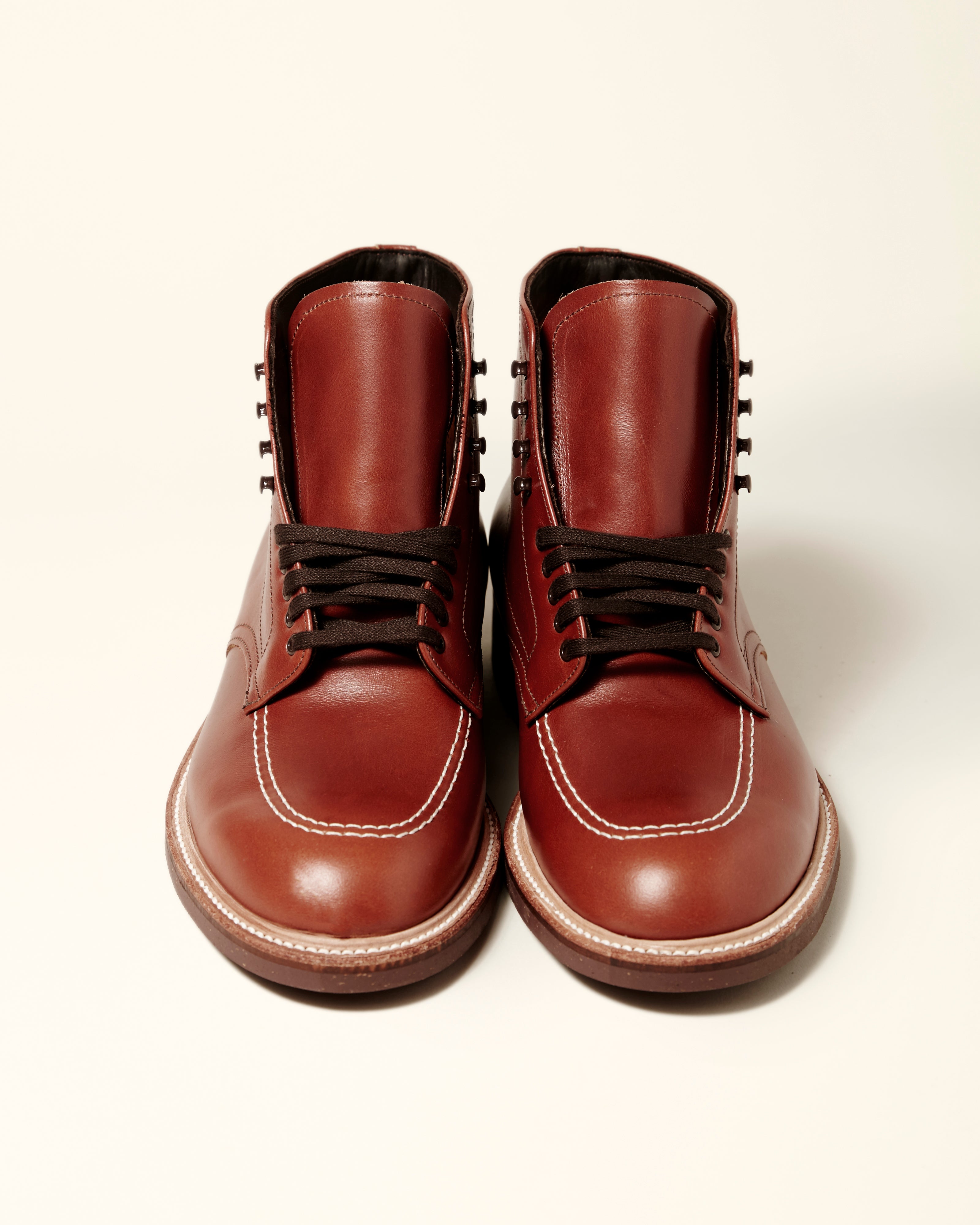 405 Original Indy Boot in Mahogany Workboot Leather, Trubalance Last