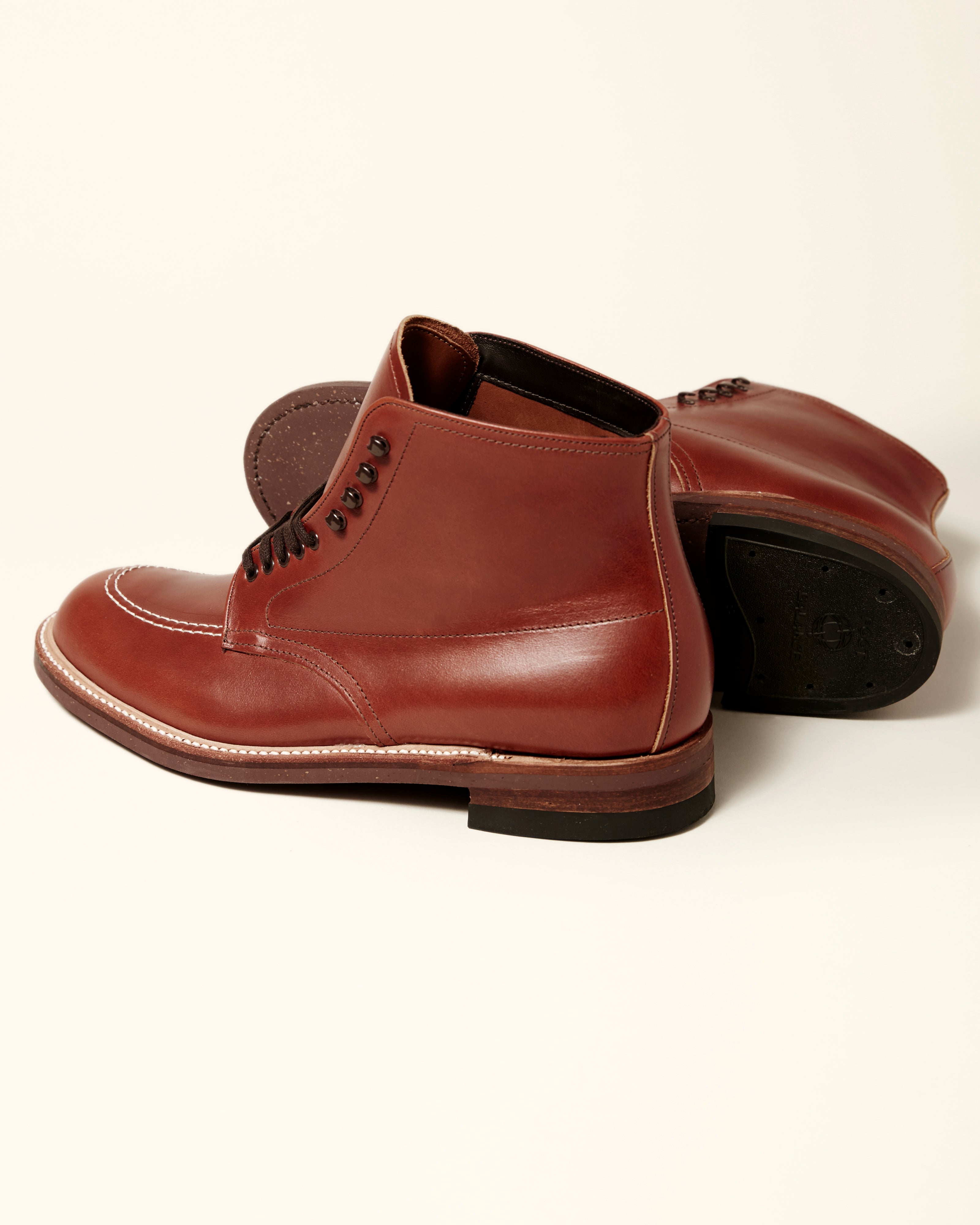 405 Original Indy Boot in Mahogany Workboot Leather, Trubalance Last