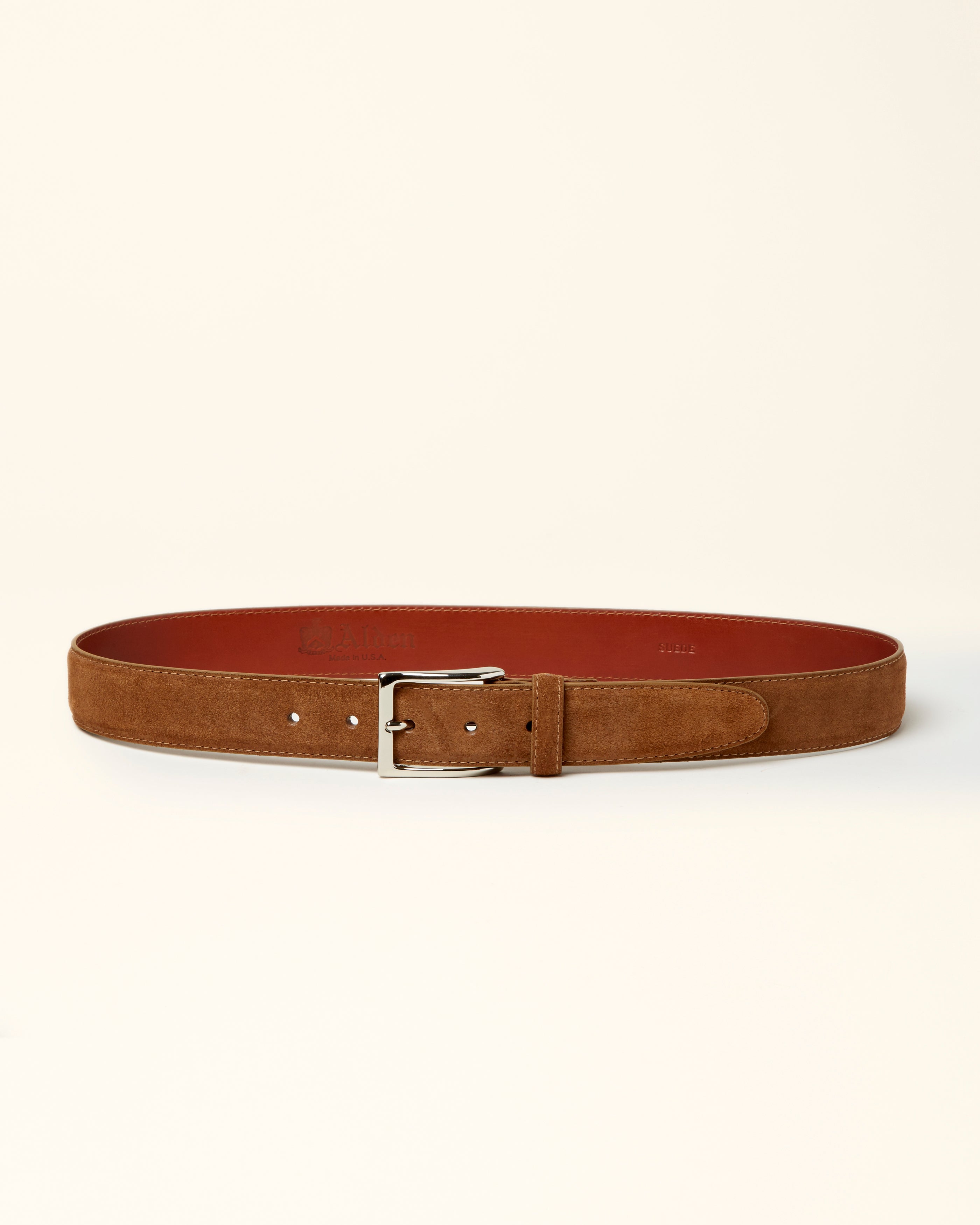 MB 5214 Snuff Suede Belt 35mm