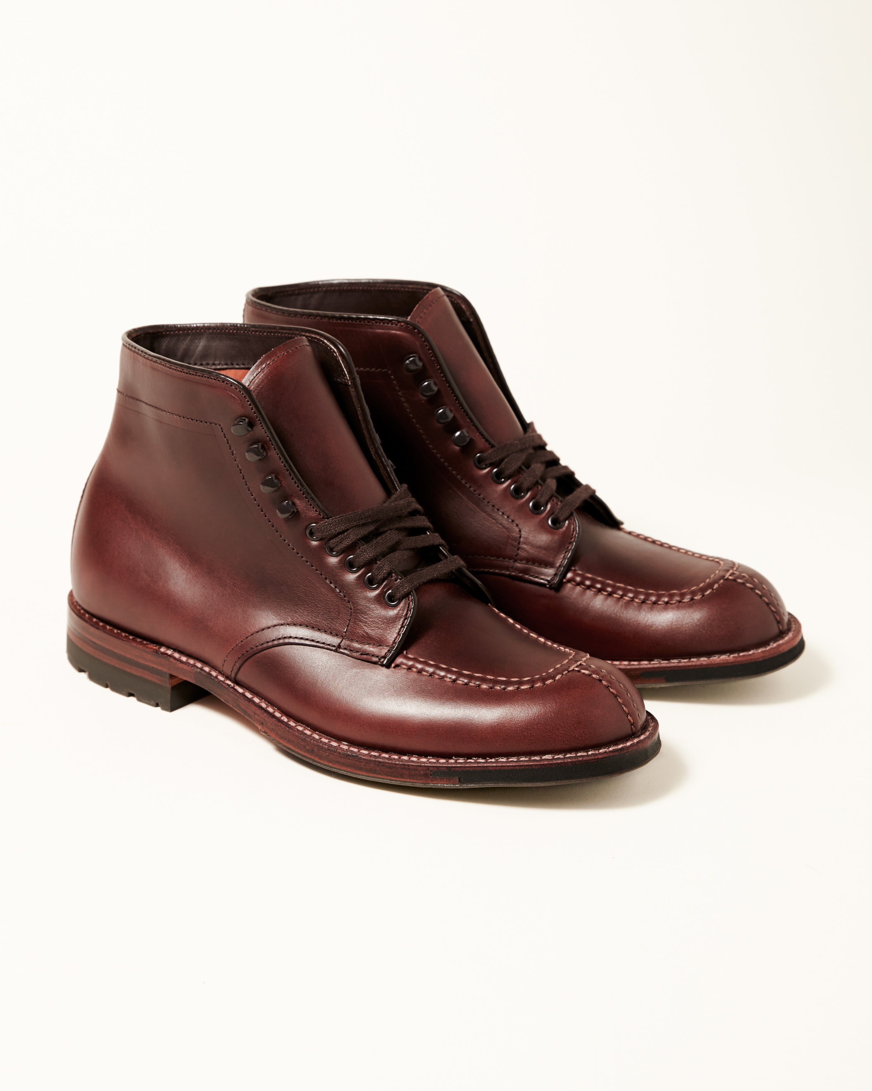"Brigadier" Handsewn Norwegian Front Boot in Brown Chromexcel, Trubalance Last
