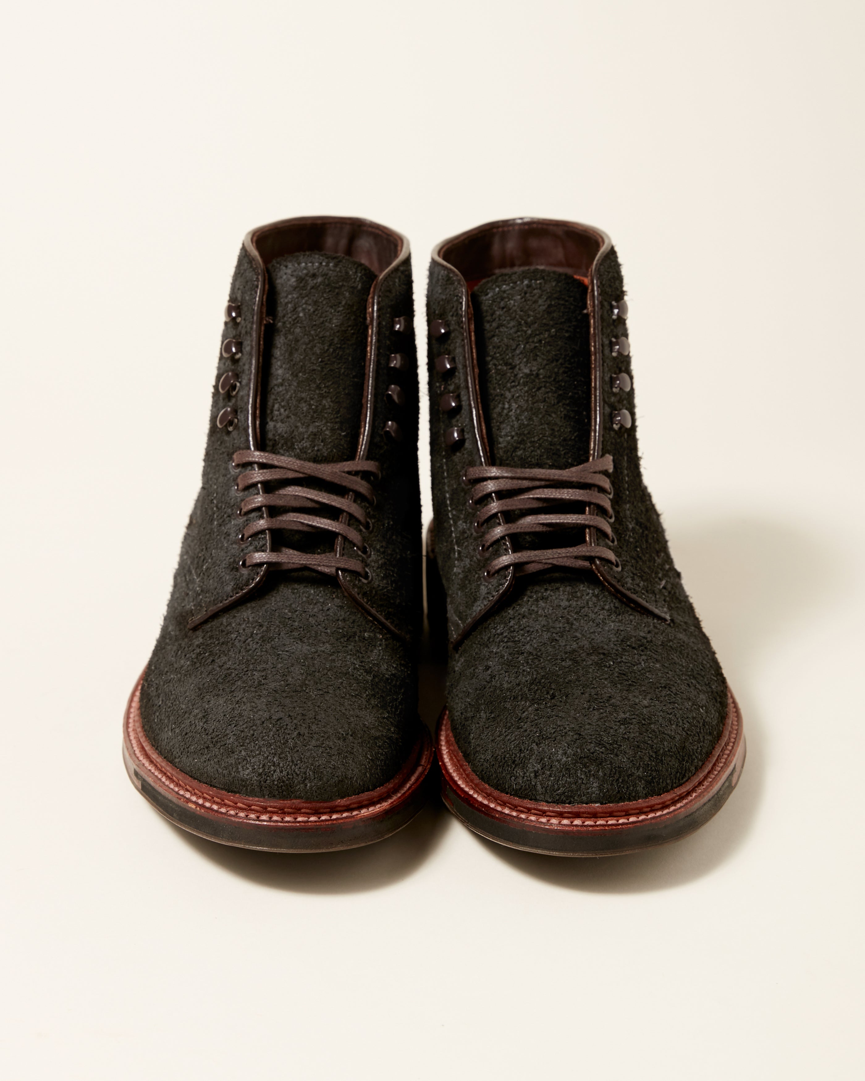 "Skagit Valley" Plain Toe Boot in Earth Reverse Chamois, Trubalance Last