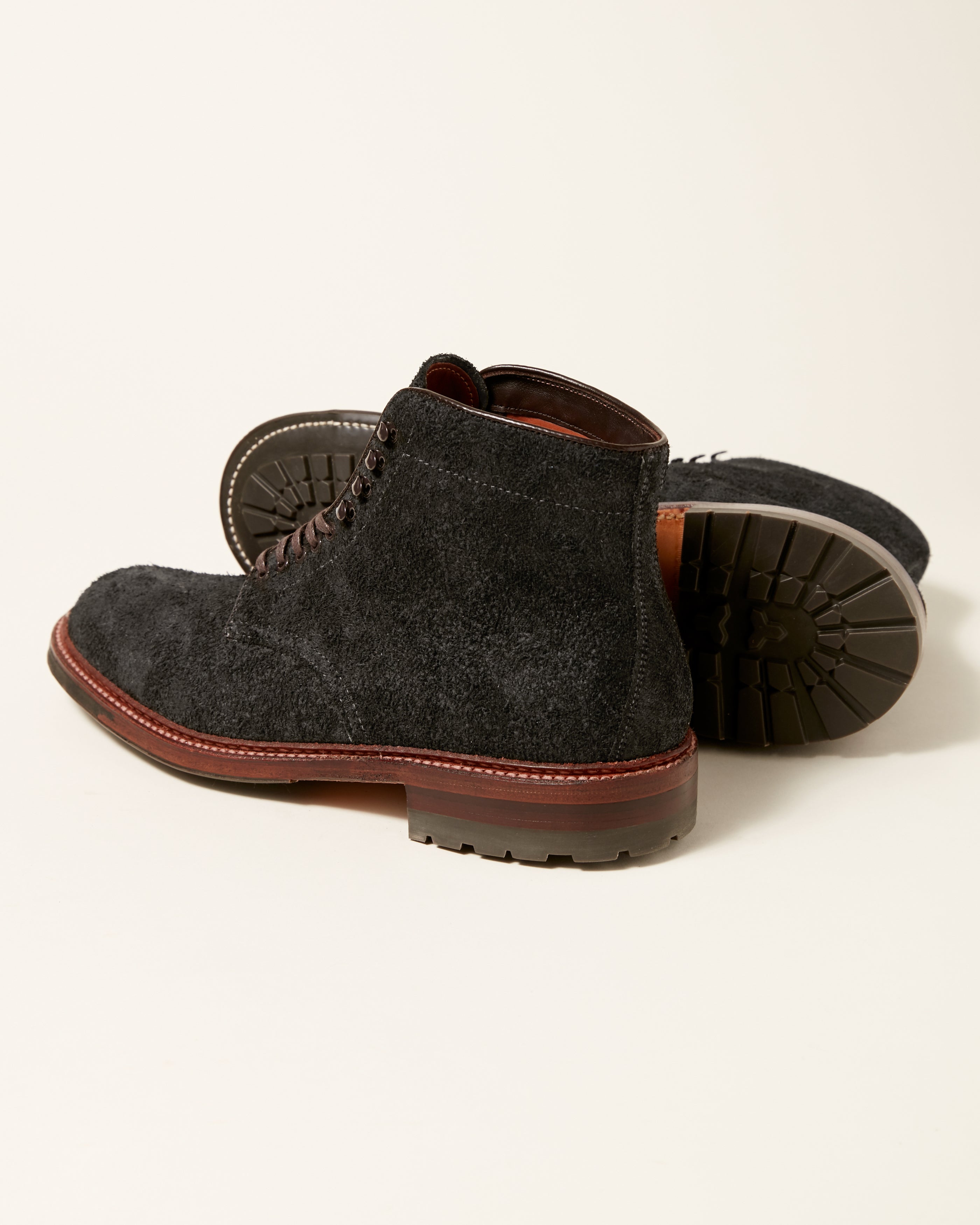 "Skagit Valley" Plain Toe Boot in Earth Reverse Chamois, Trubalance Last