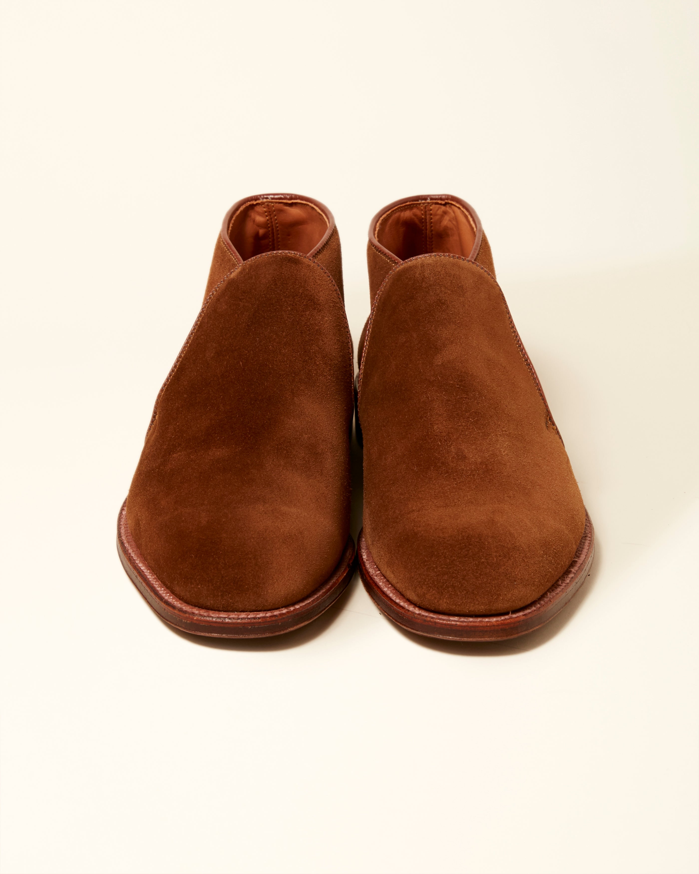 "Paramount" Slip-On Chukka Boot in Snuff Suede, Plaza Last