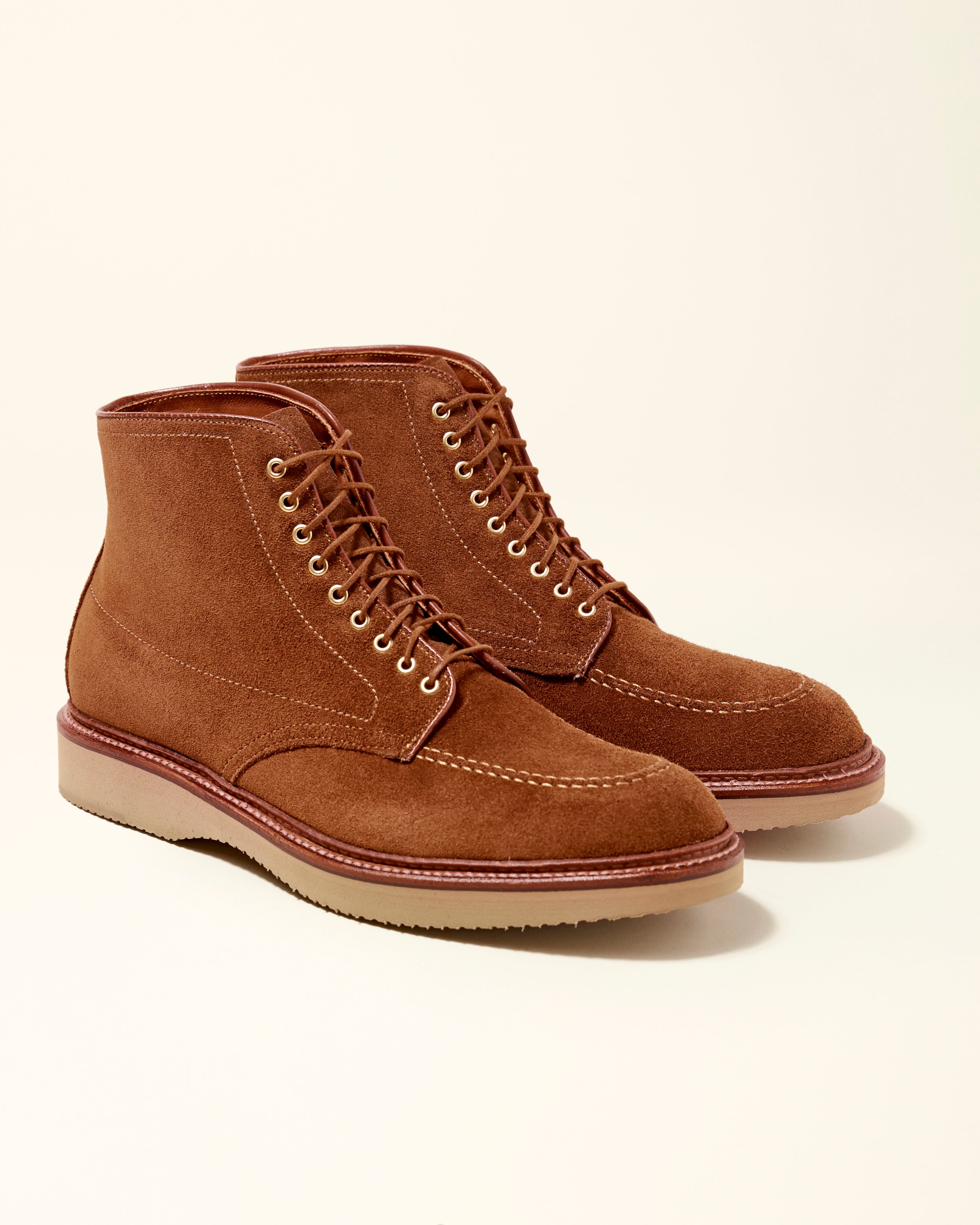 "Seattle Snuff" Indy Boot in Snuff Suede, Trubalance Last