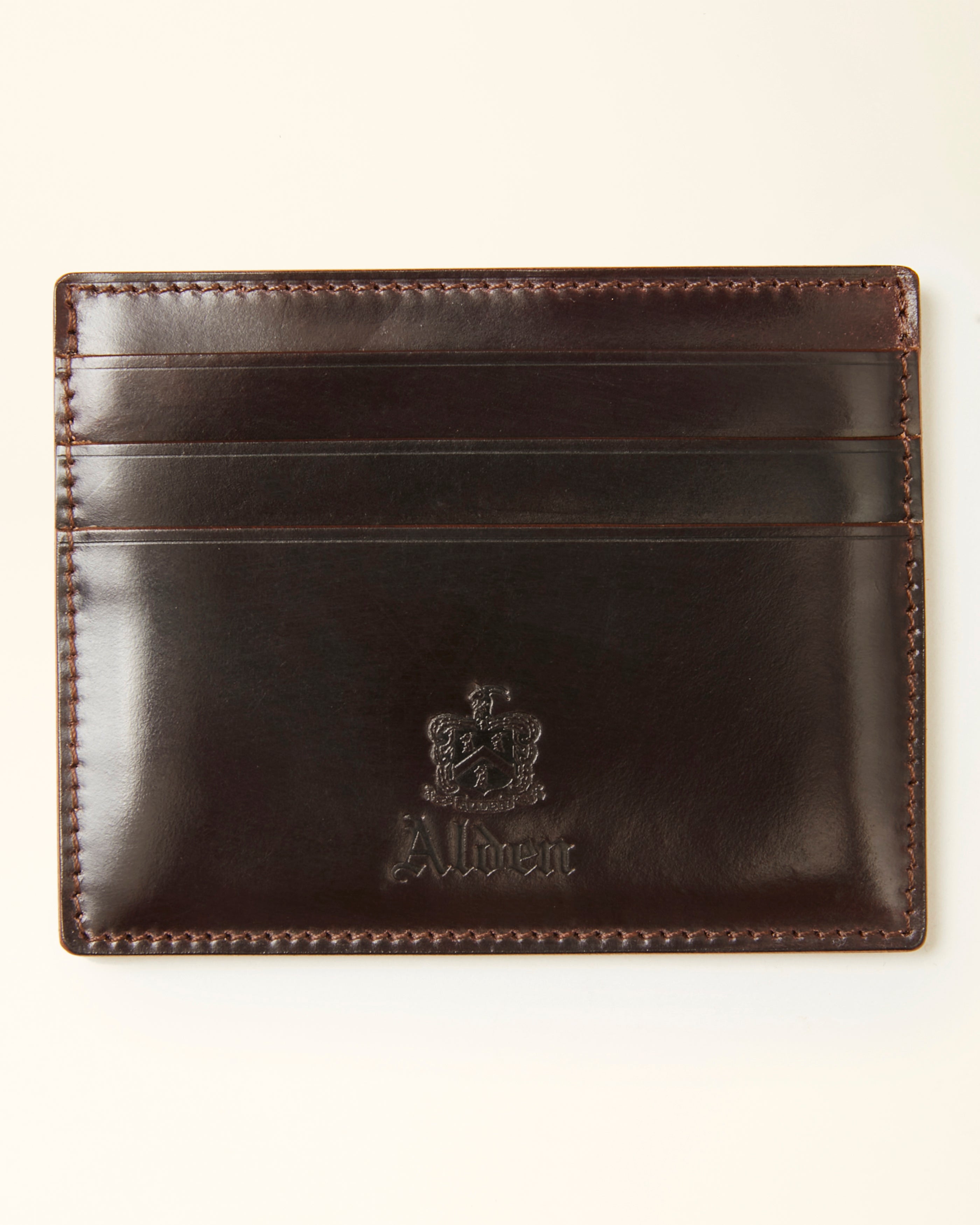 LG 6008 Color 8 Shell Cordovan Credit Card Case
