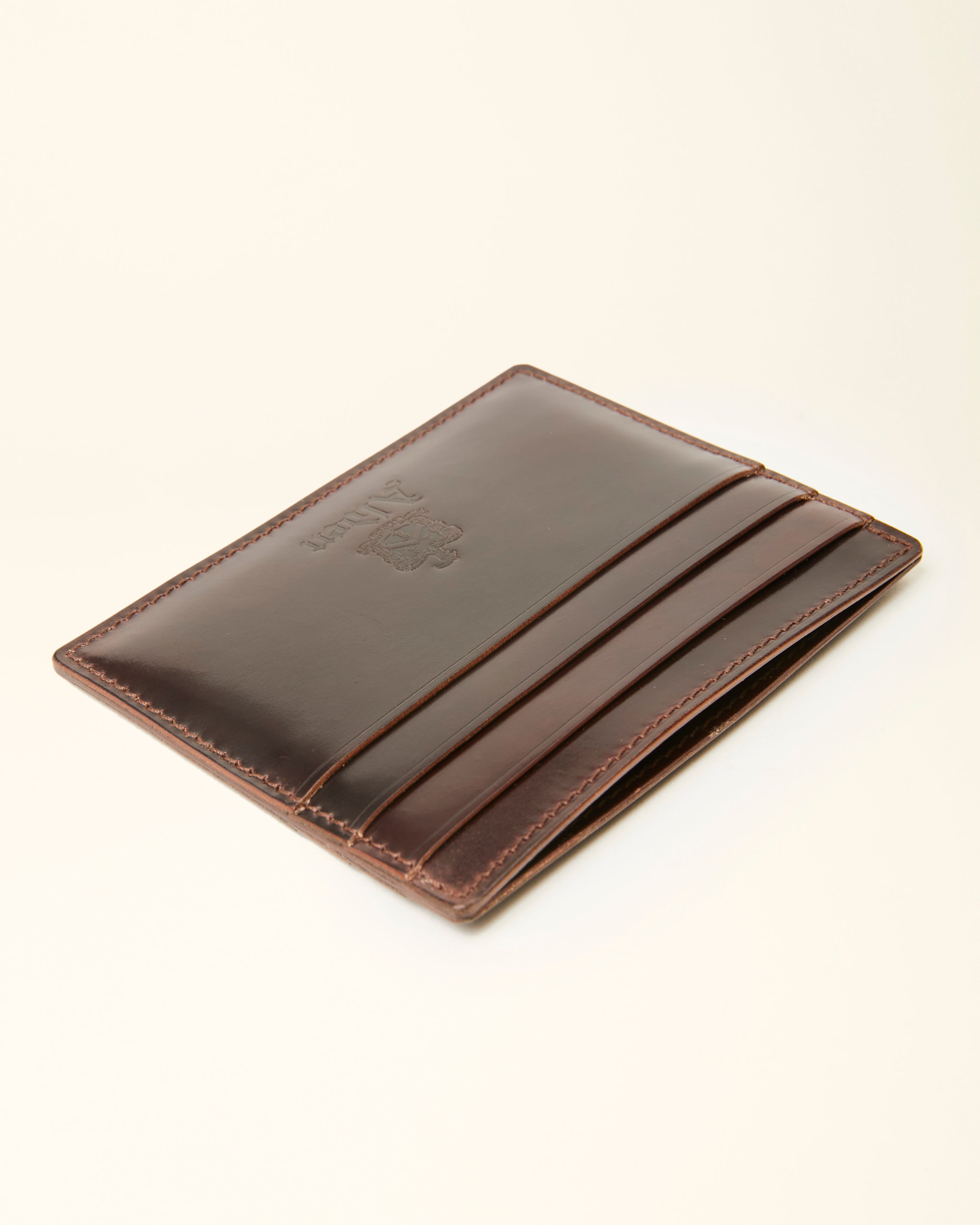 LG 6008 Color 8 Shell Cordovan Credit Card Case